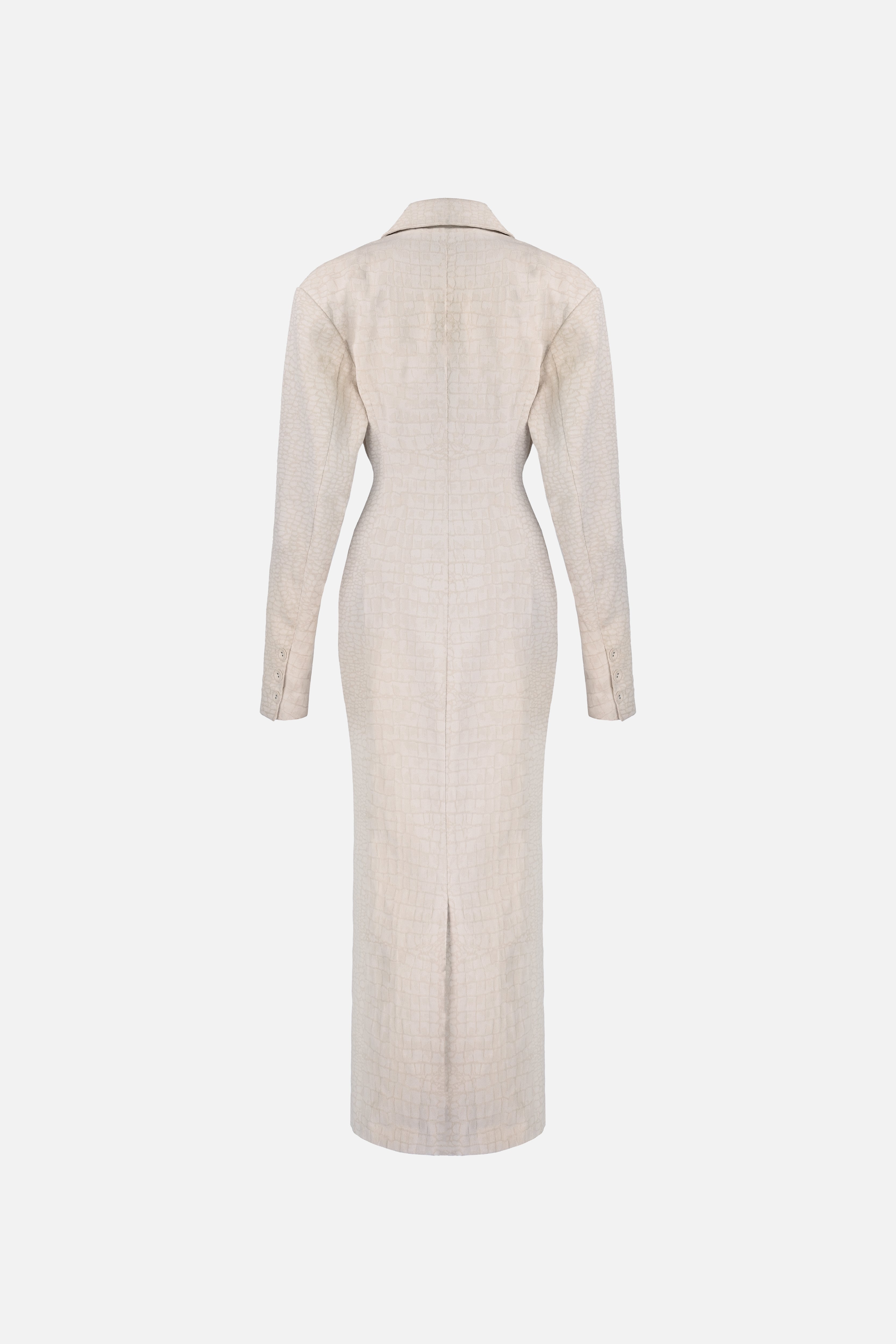 Blythe Trench Dress — Snakeskin