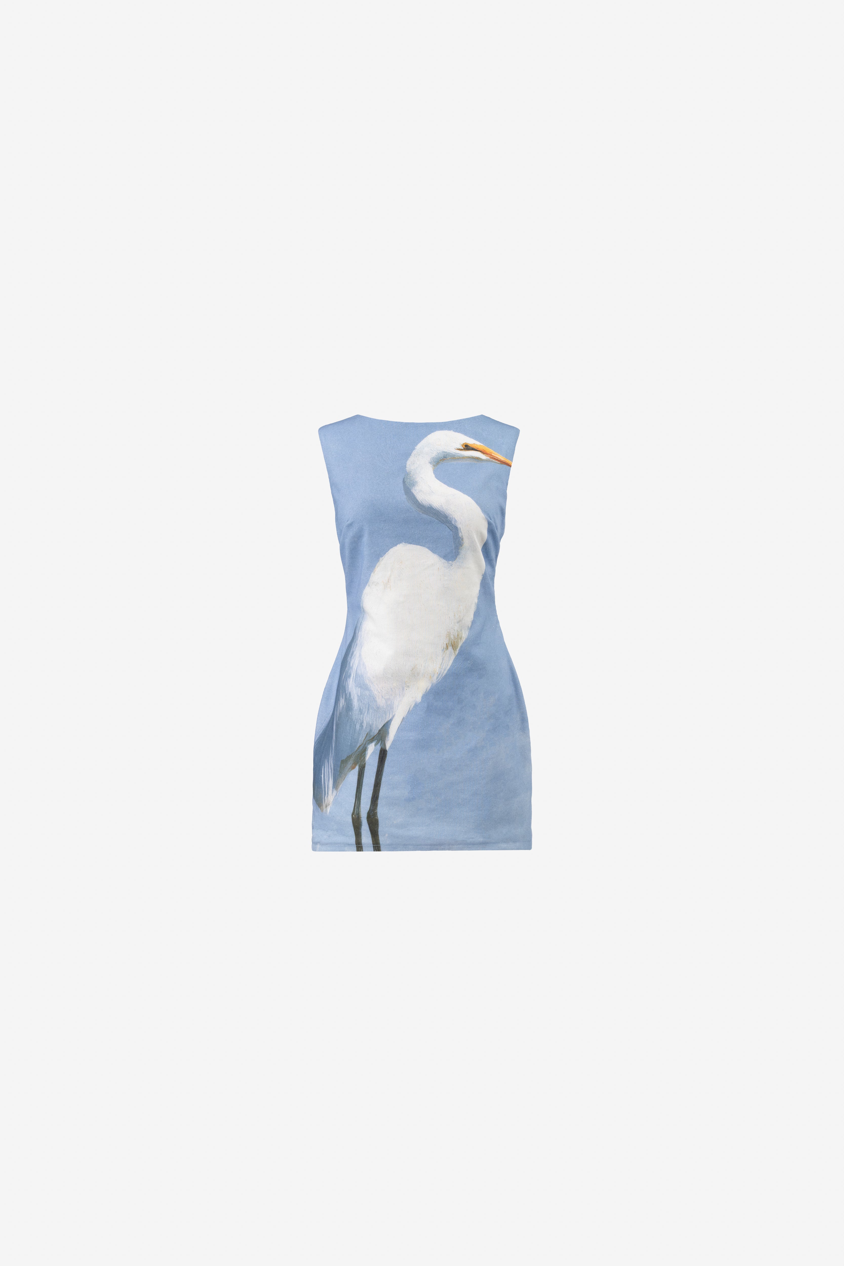 Chloe Linen Dress — Heron