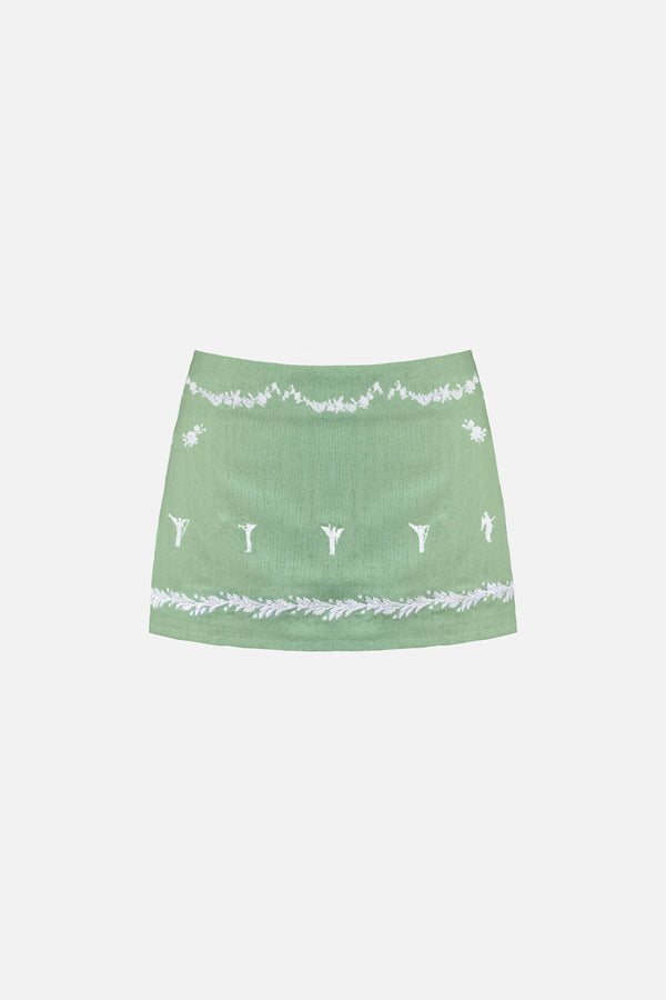 Collette Linen Skort