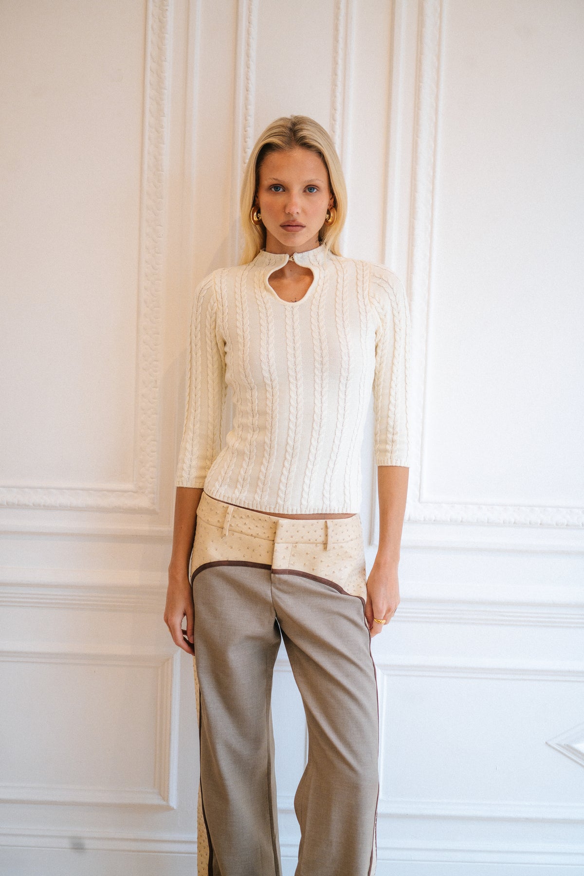 Lindon Cashmere Top