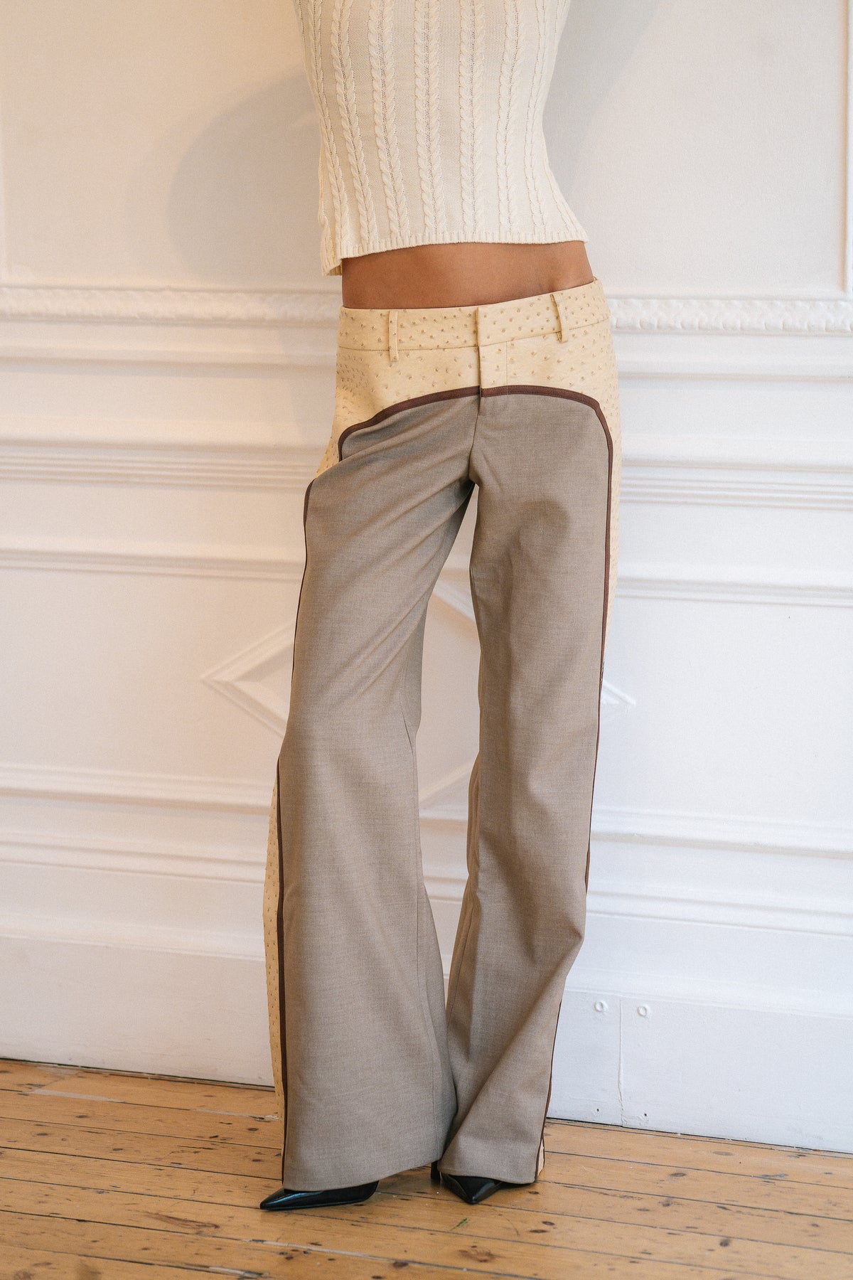 Bobbie Ostrich Trousers
