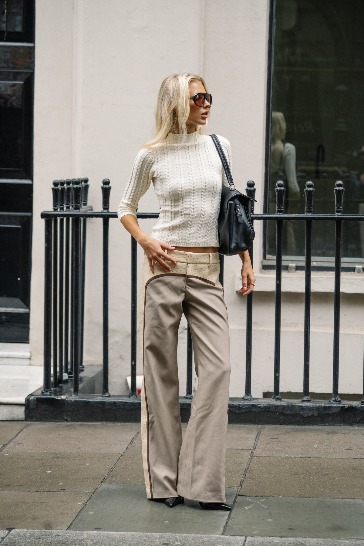 Bobbie Ostrich Trousers