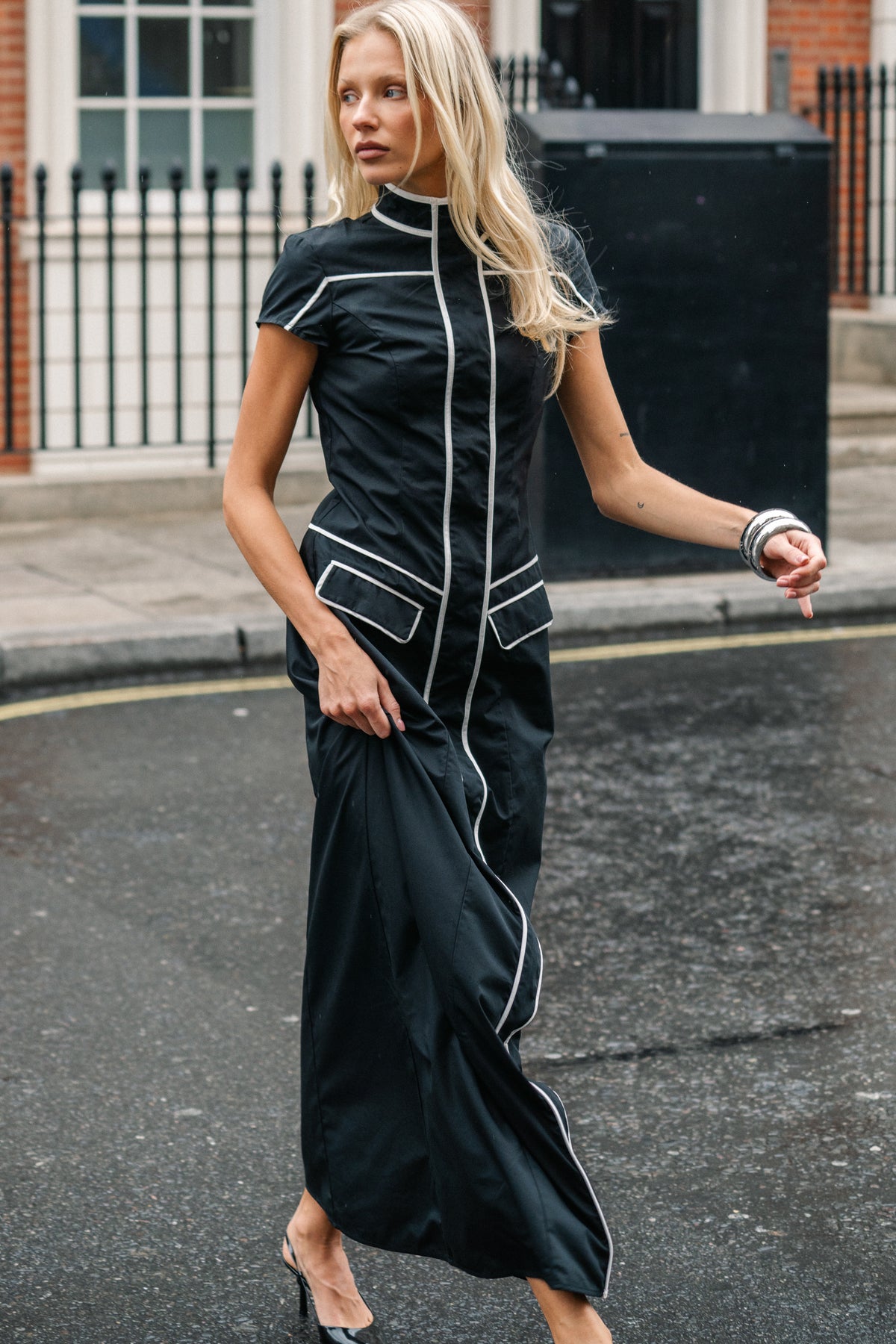 Everly Poplin Dress