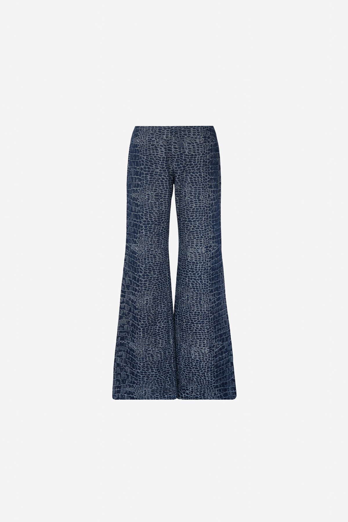 Darby Jacquard Pant — Denim Croc