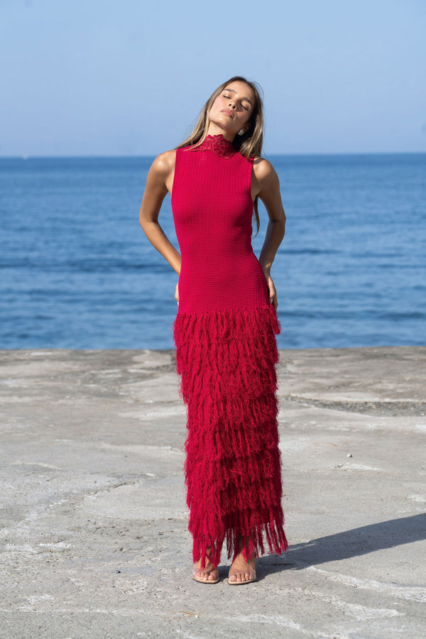 Phoebe Fringe Dress — Granada