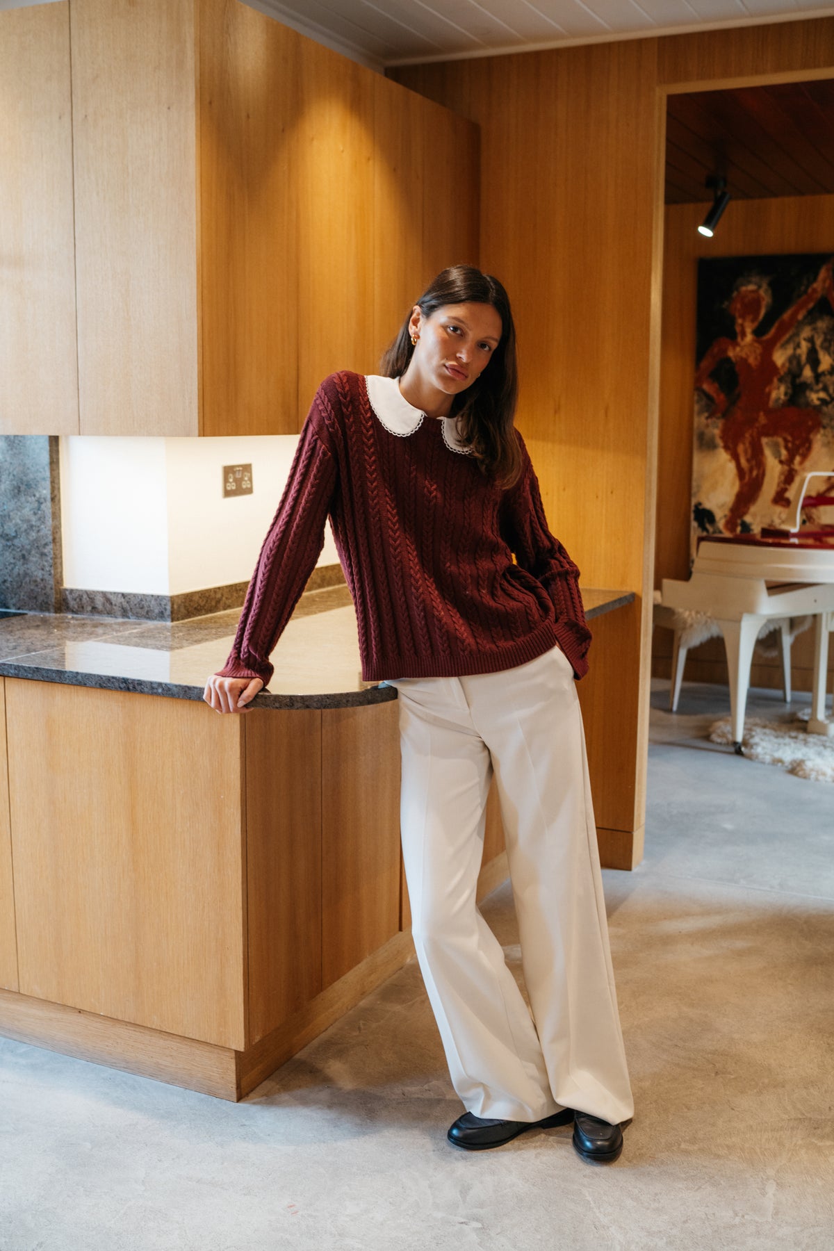 Wren Cashmere Oxford