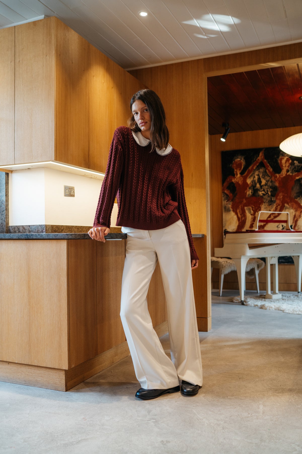 Wren Cashmere Oxford
