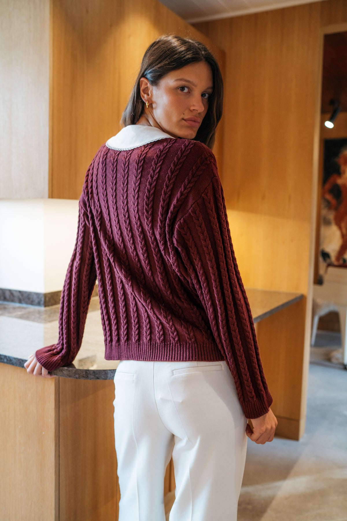 Wren Cashmere Oxford