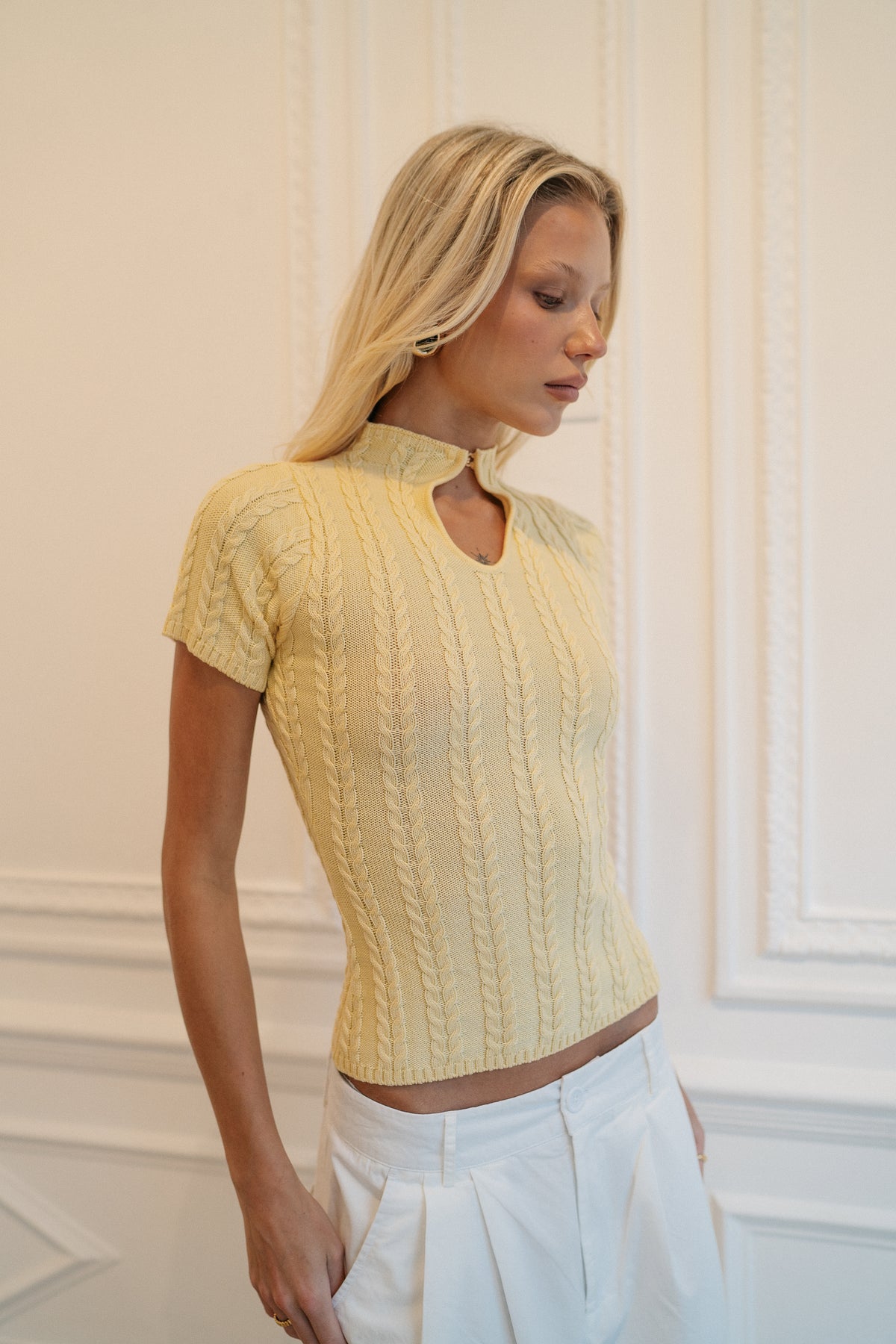 Britt Cashmere Top