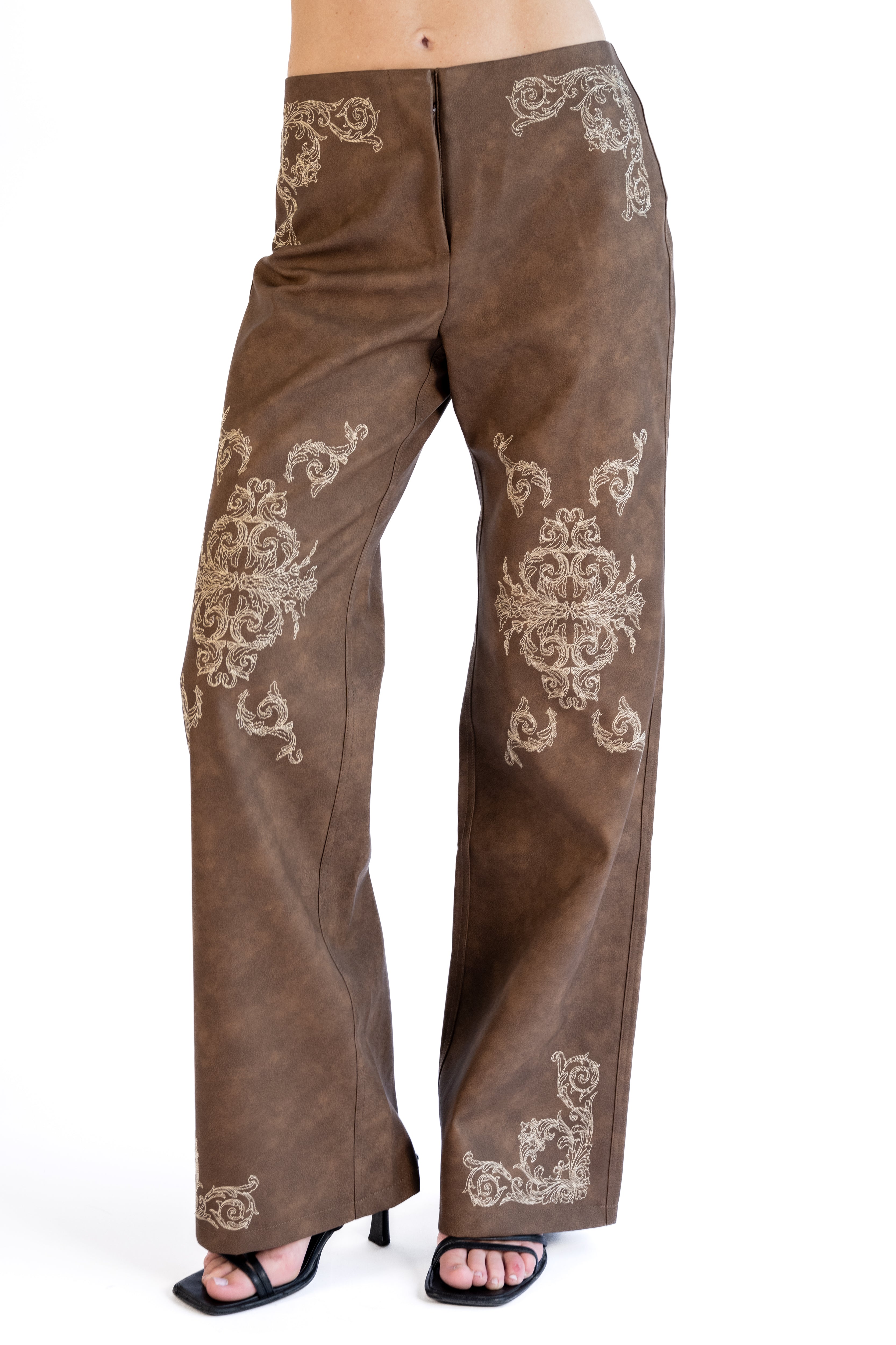 Seba Pants — Mahogany