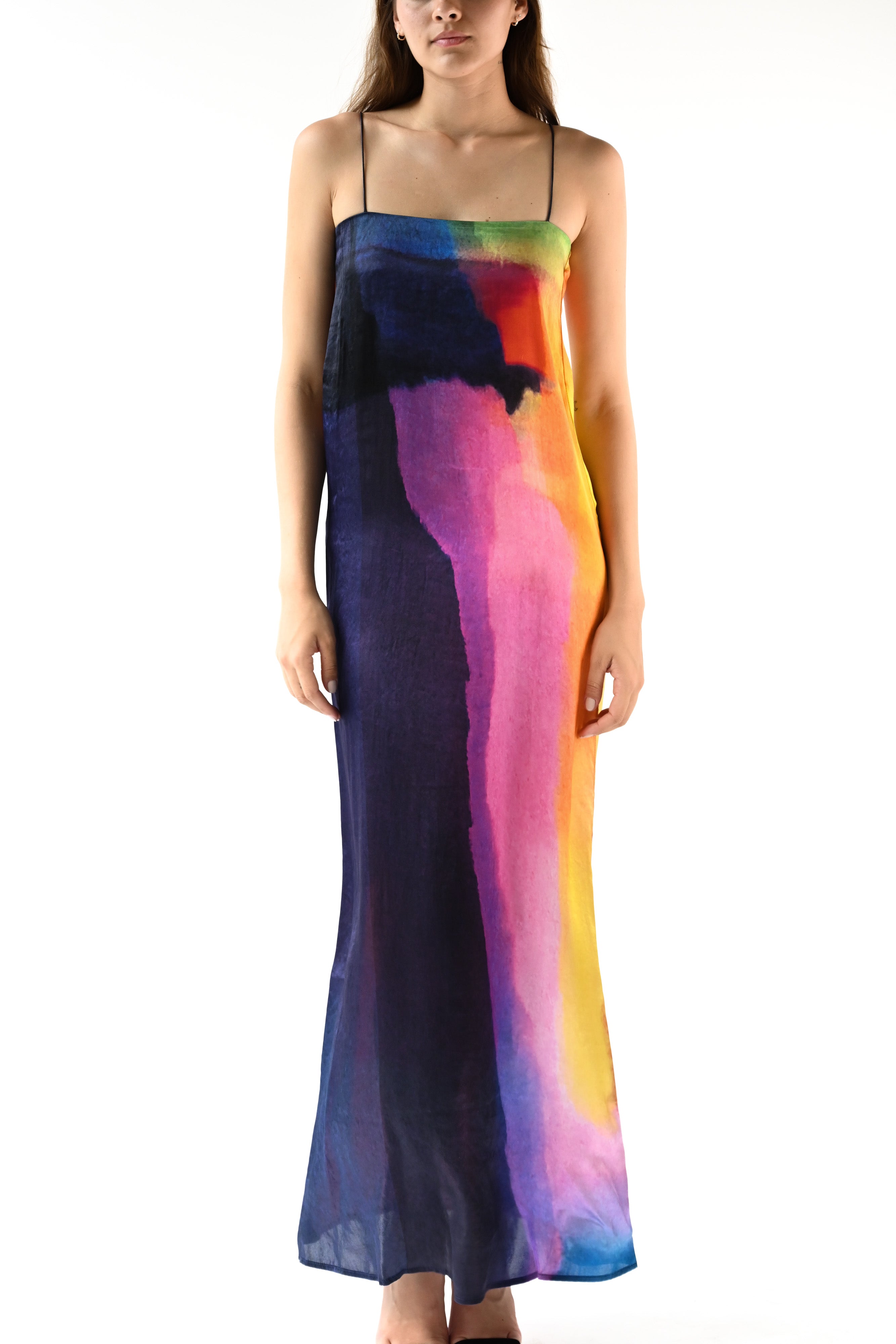 Cindy Maxi Shift Dress — Prism