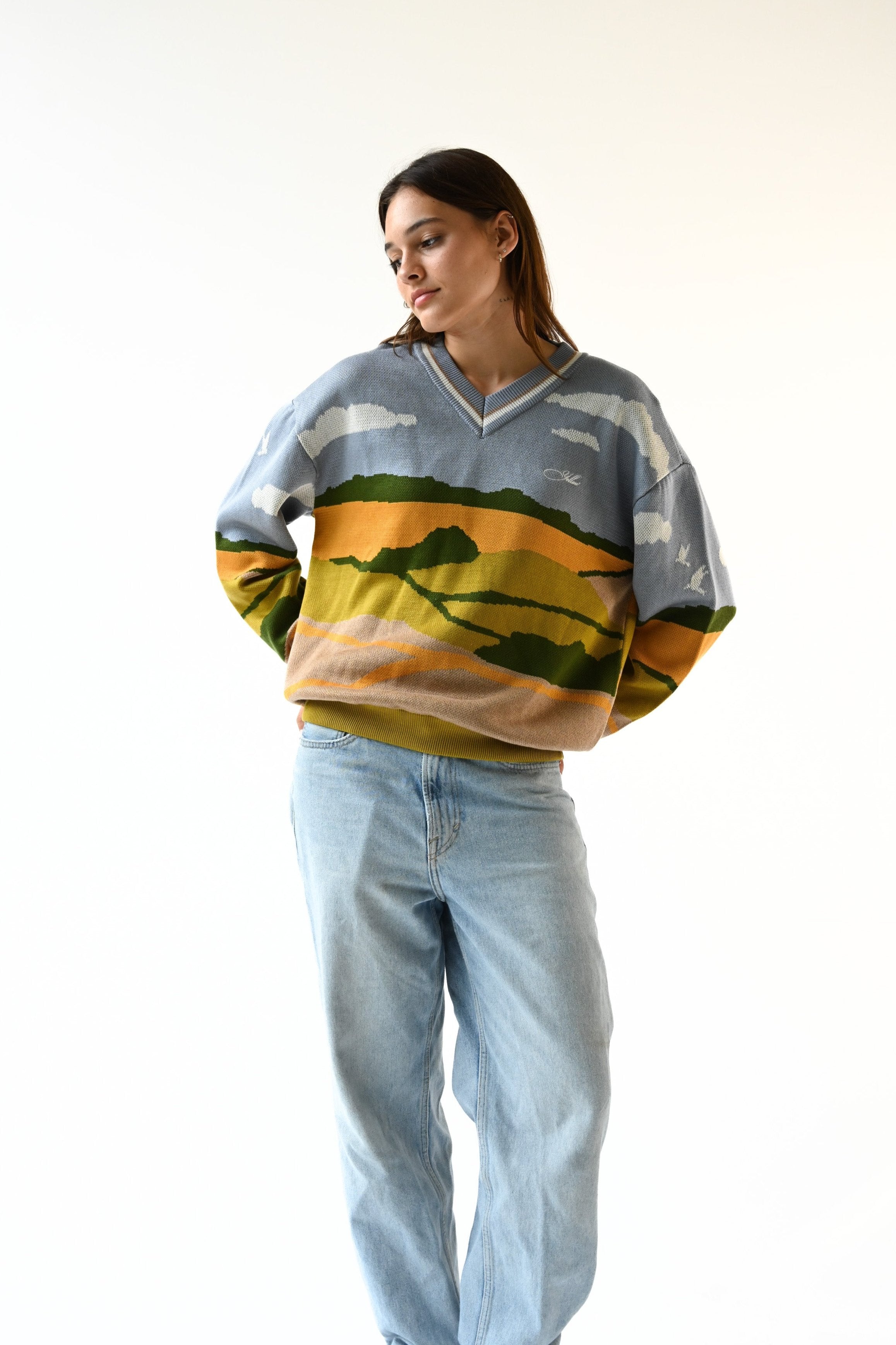 Outdoors Sweater — Landscape