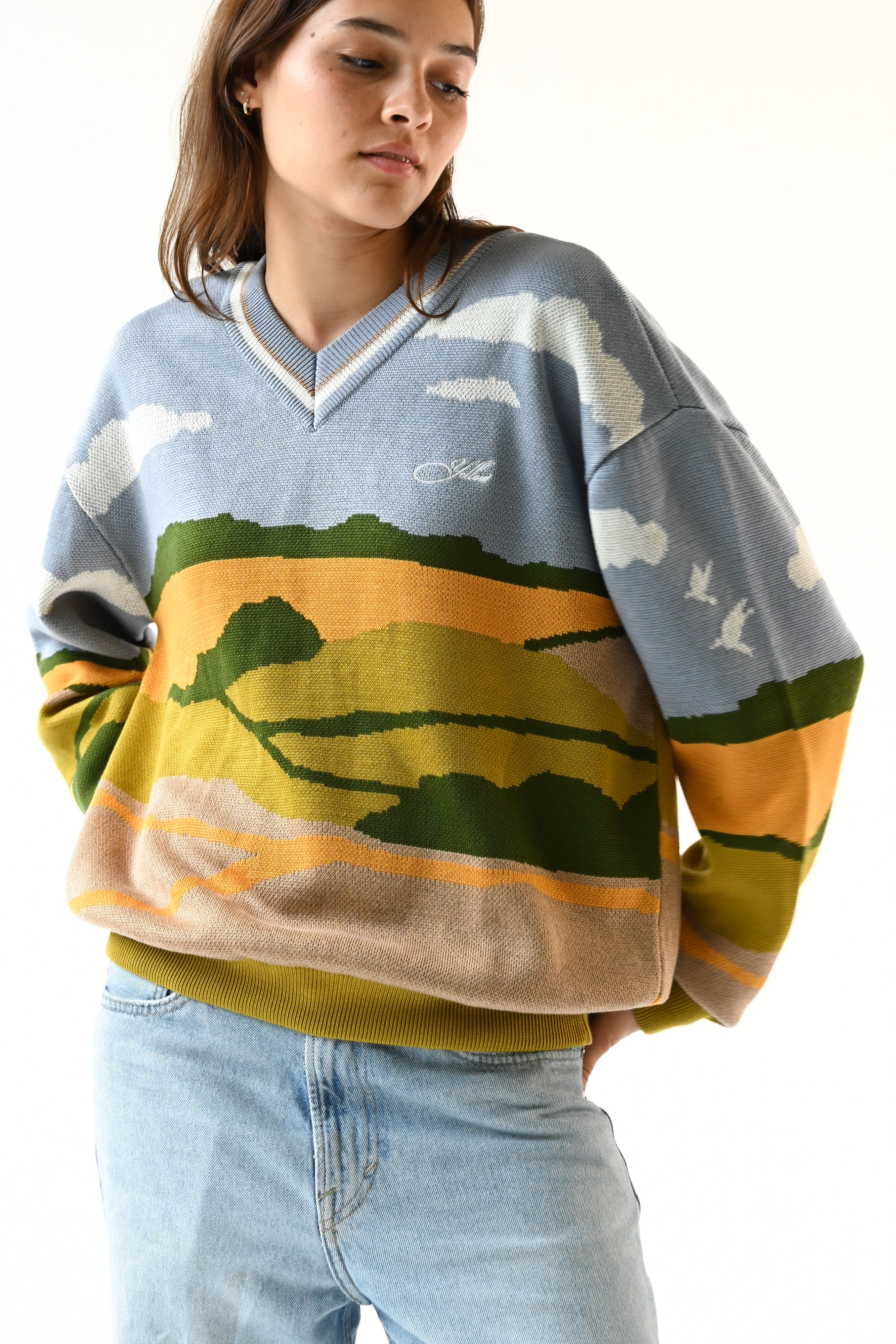 Outdoors Sweater — Landscape