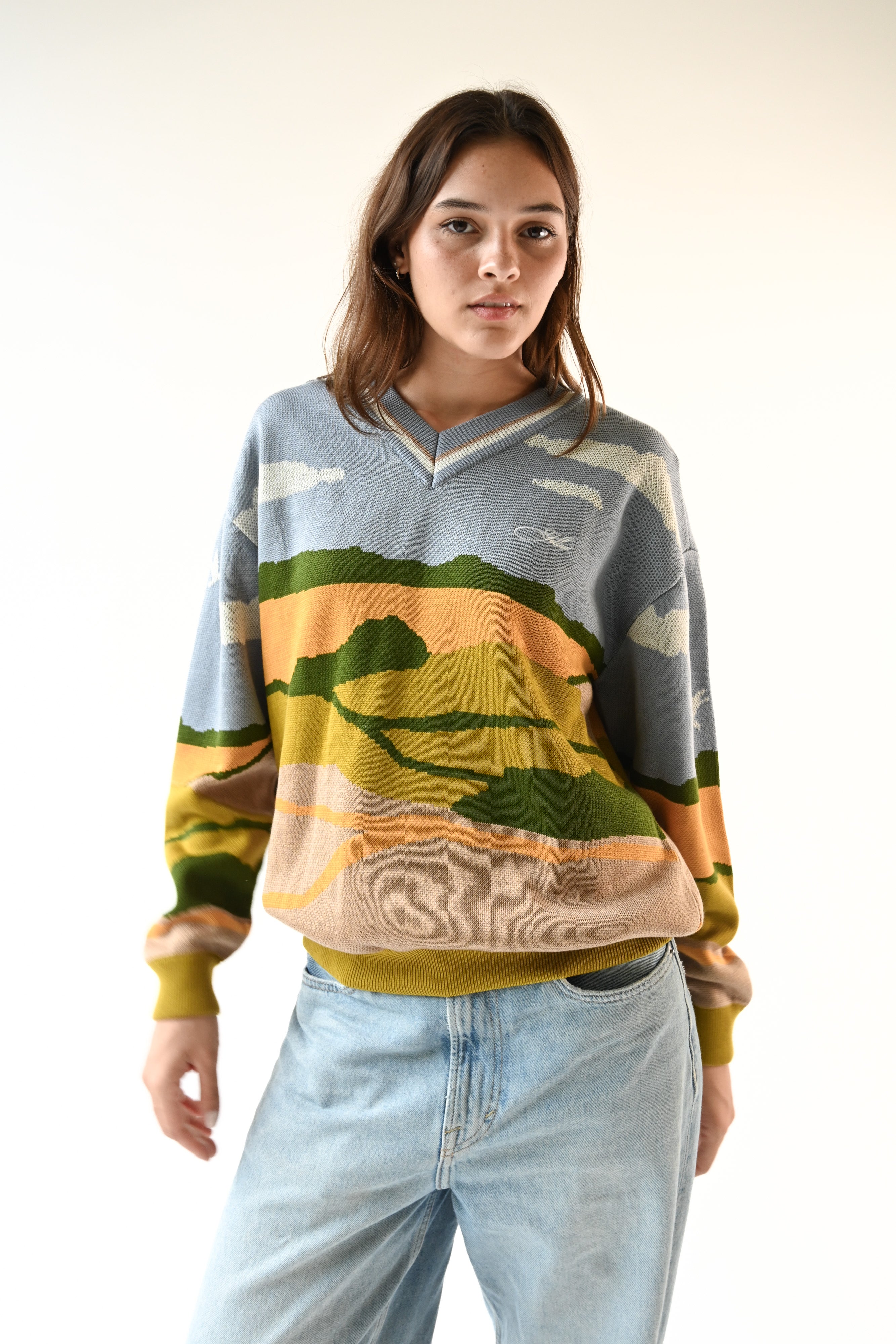 Outdoors Sweater — Landscape