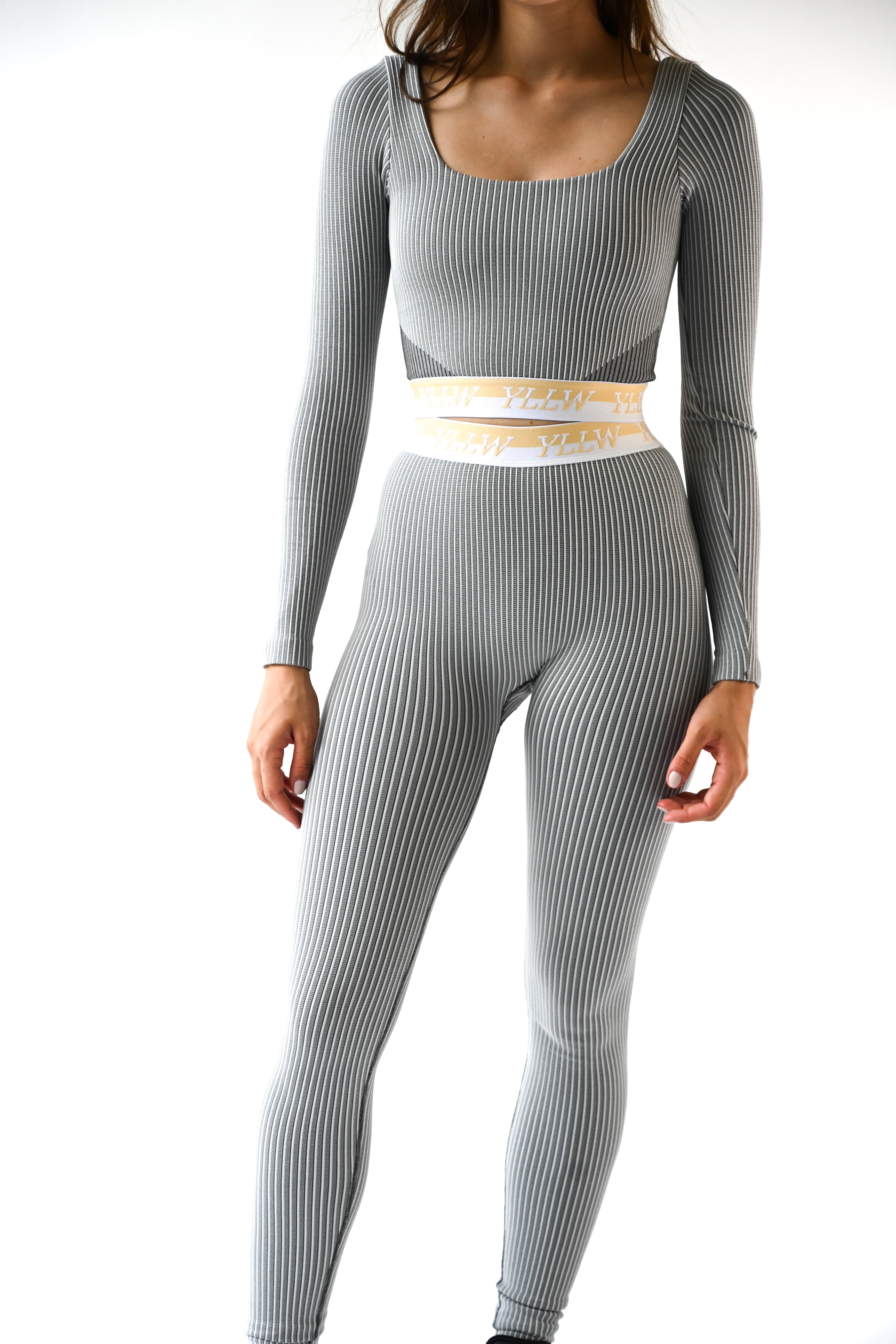 Isa Ribbed Long Sleeve — Neutral