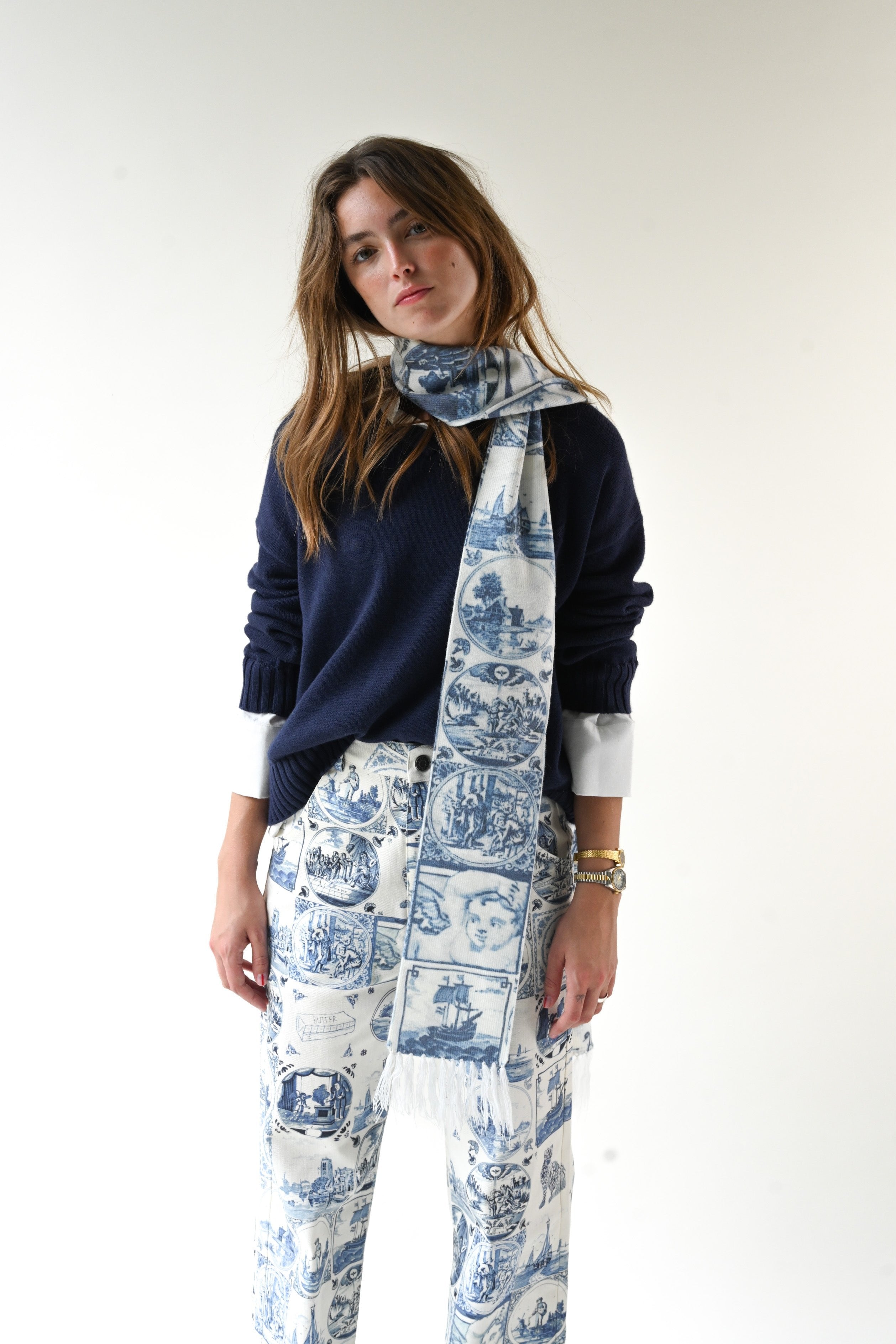 Delft Knit Scarf (PREORDER)