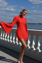 Raya Dress — Red