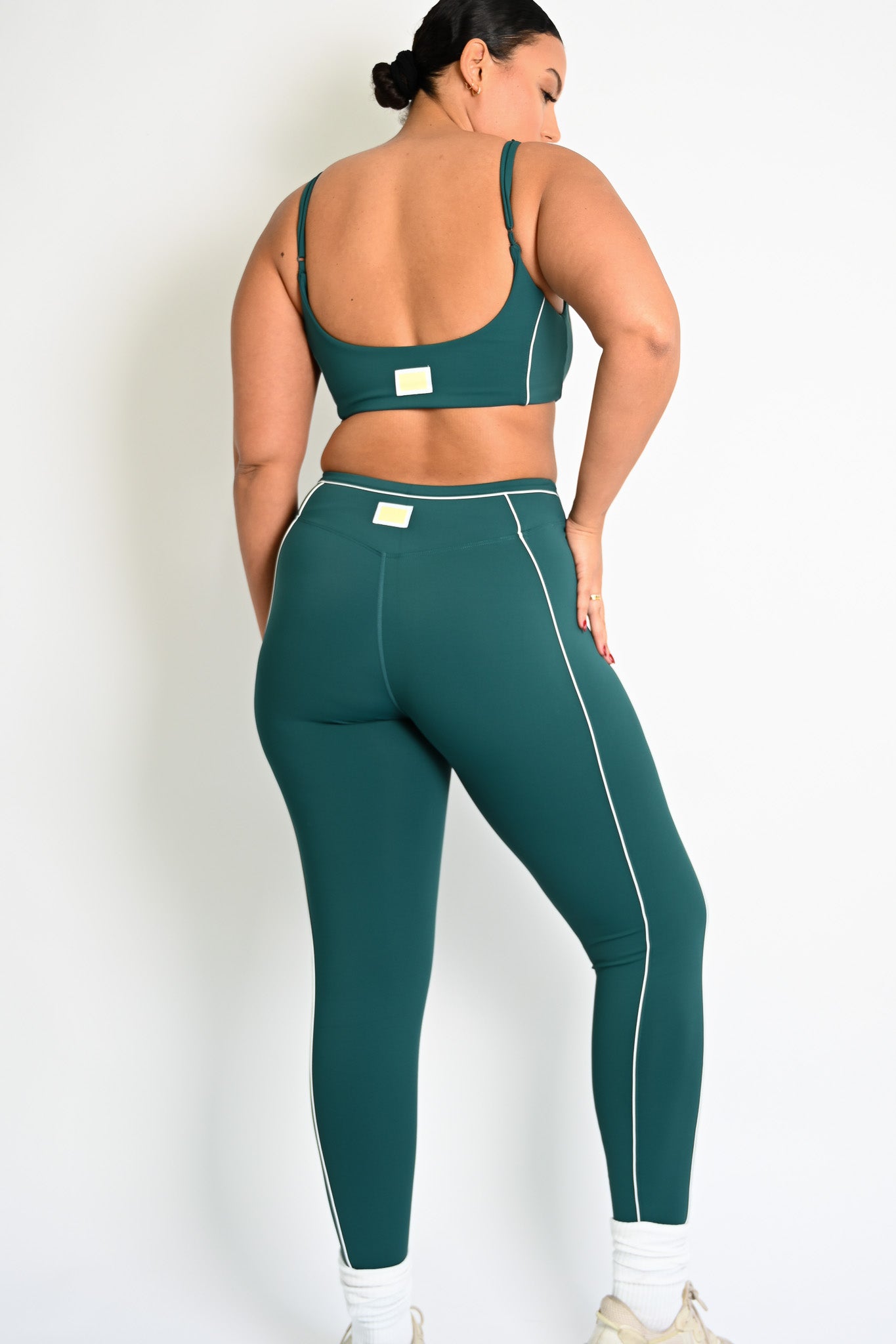 Colby Contour Leggings — Green