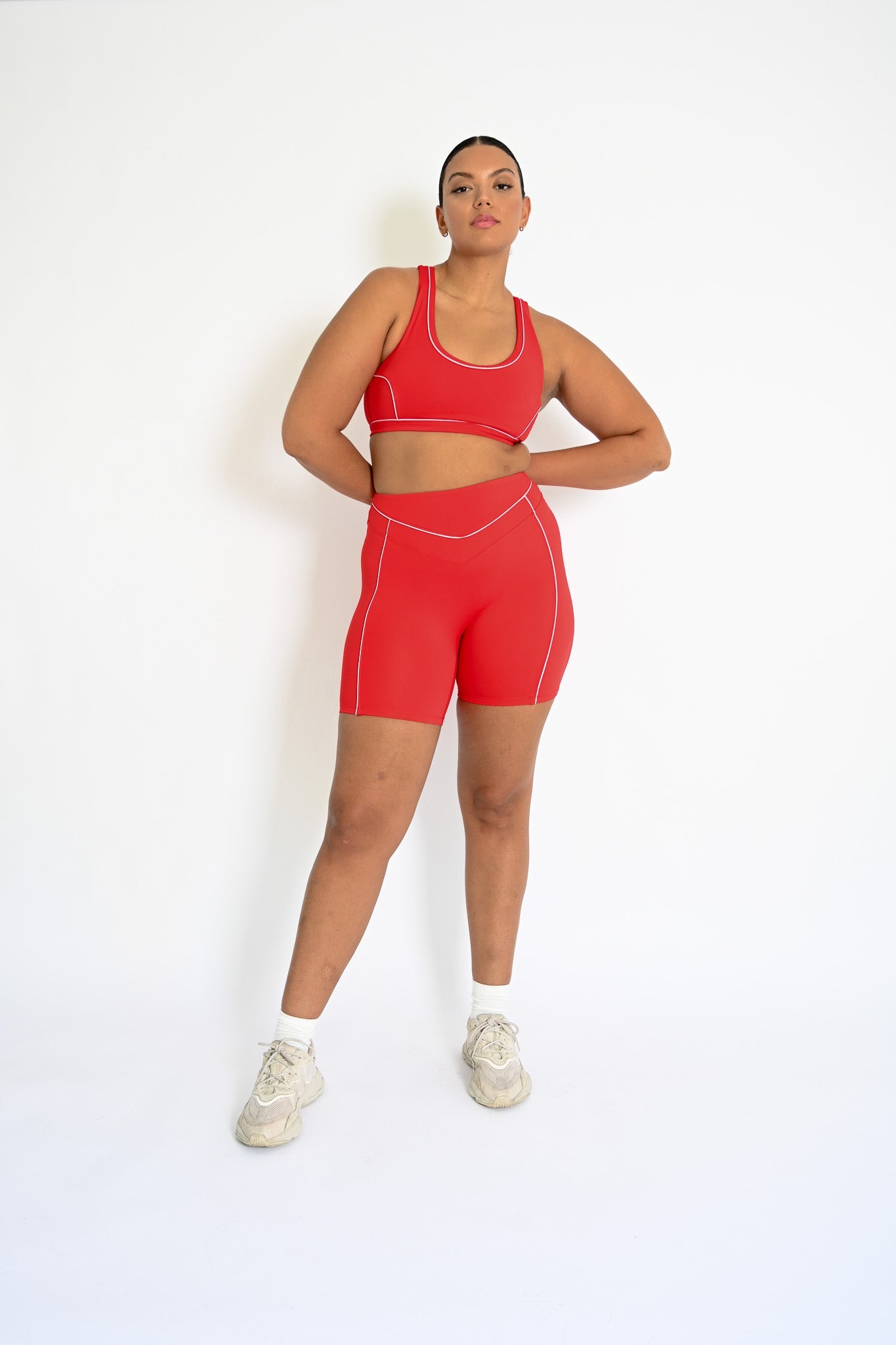 Christopher Contour Shorts — Ruby – Yellow The Label
