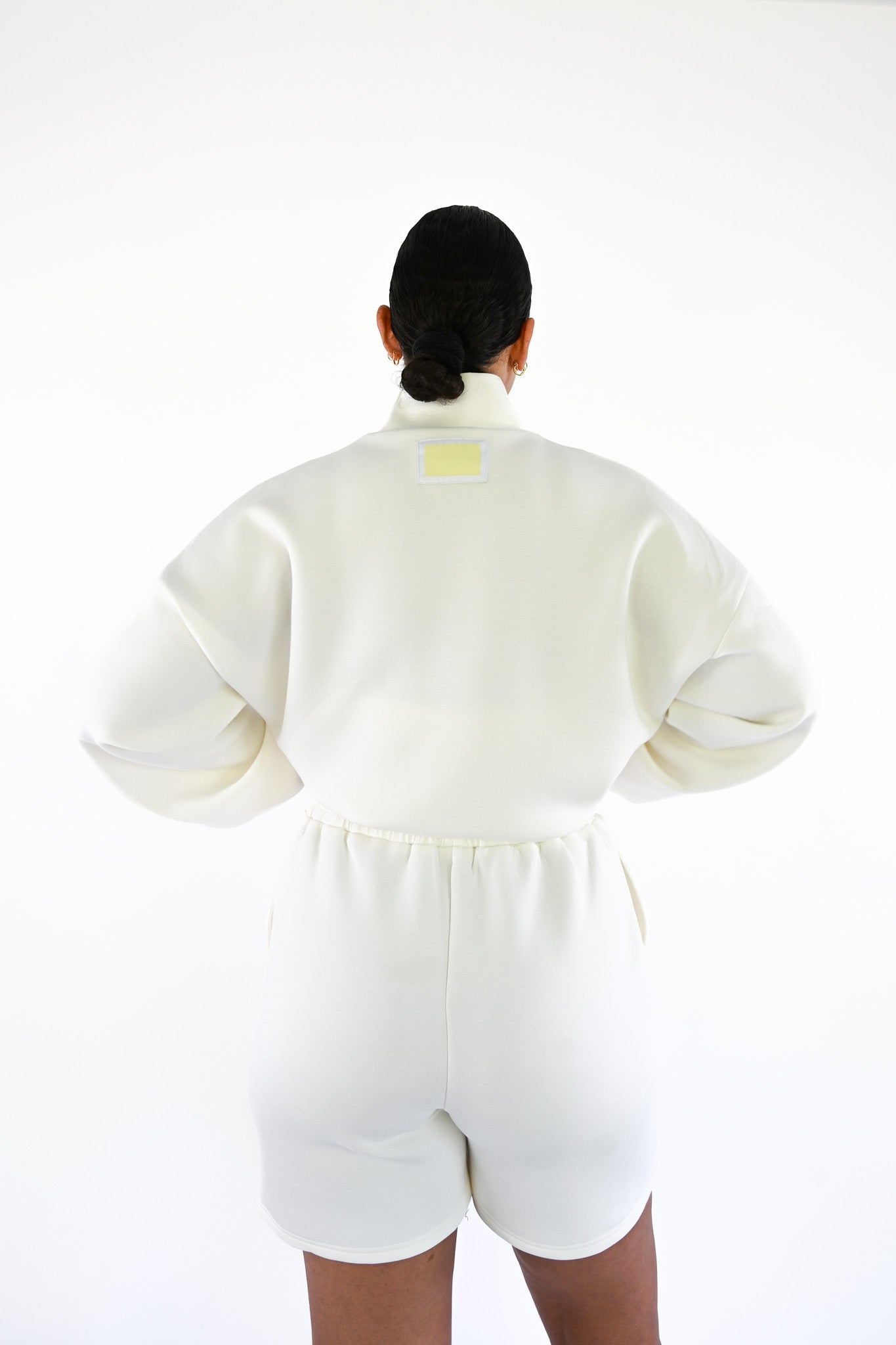 Maya Scuba Pullover — Offwhite