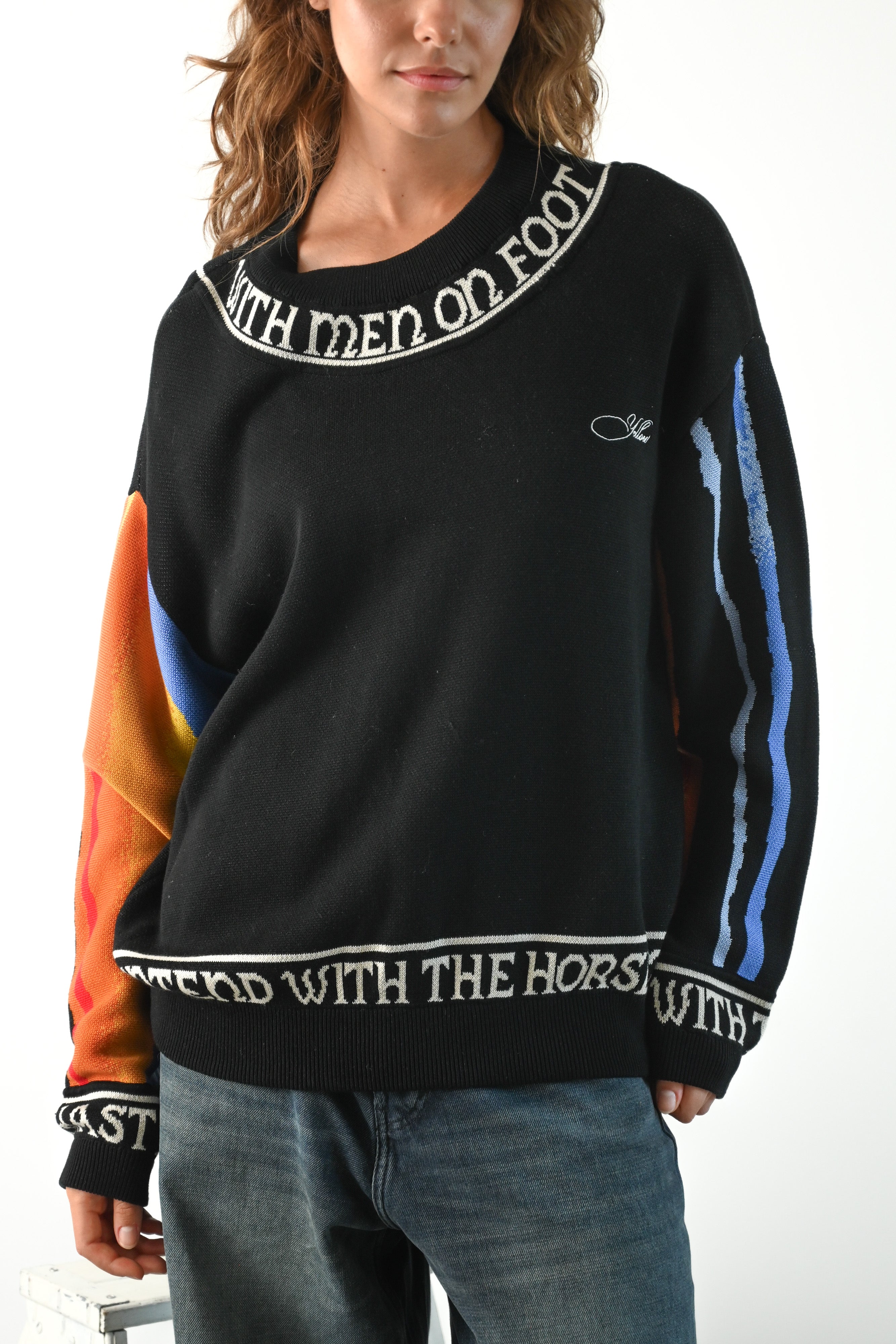 Contend With Horses Crew Knit