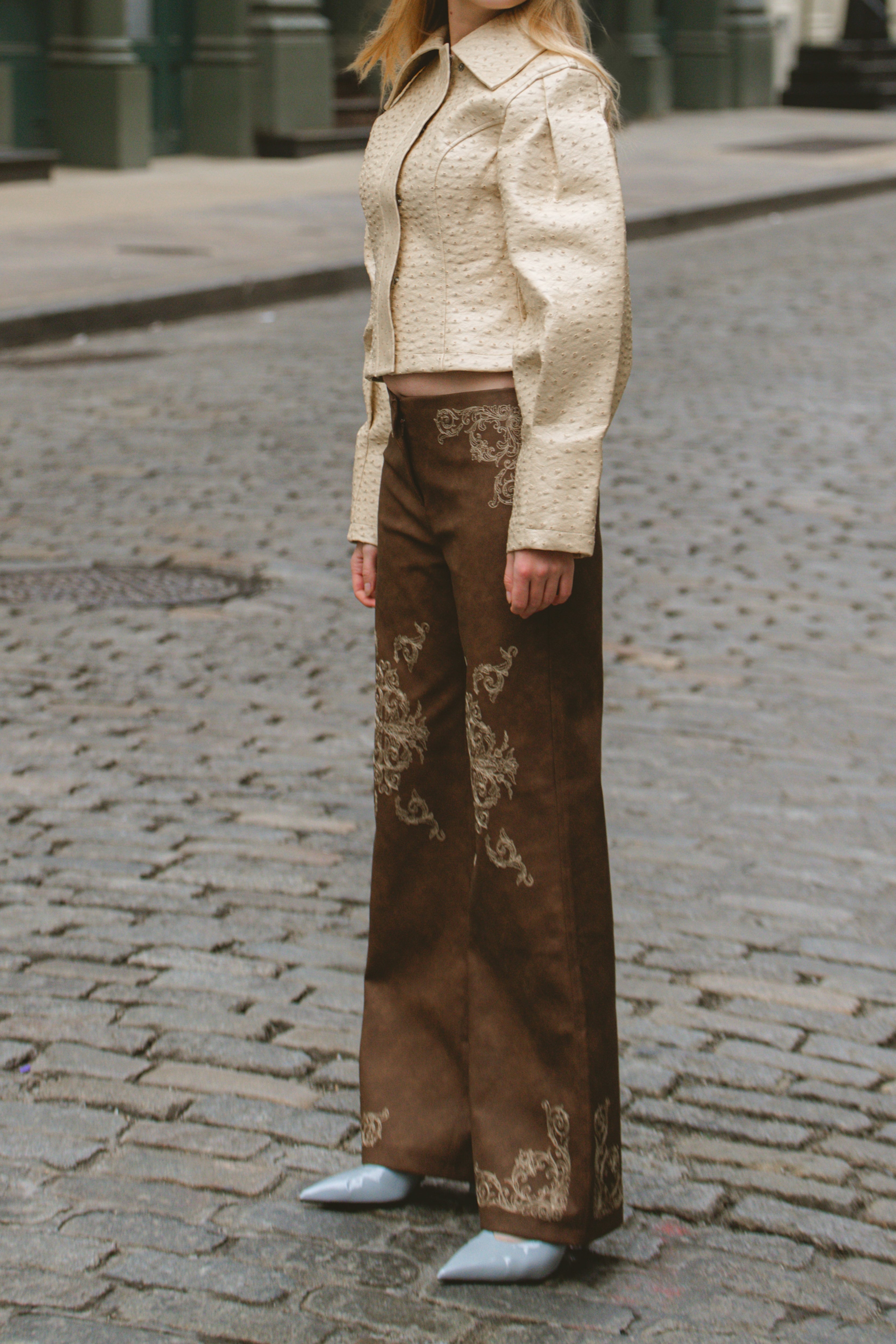 Seba Pants — Mahogany