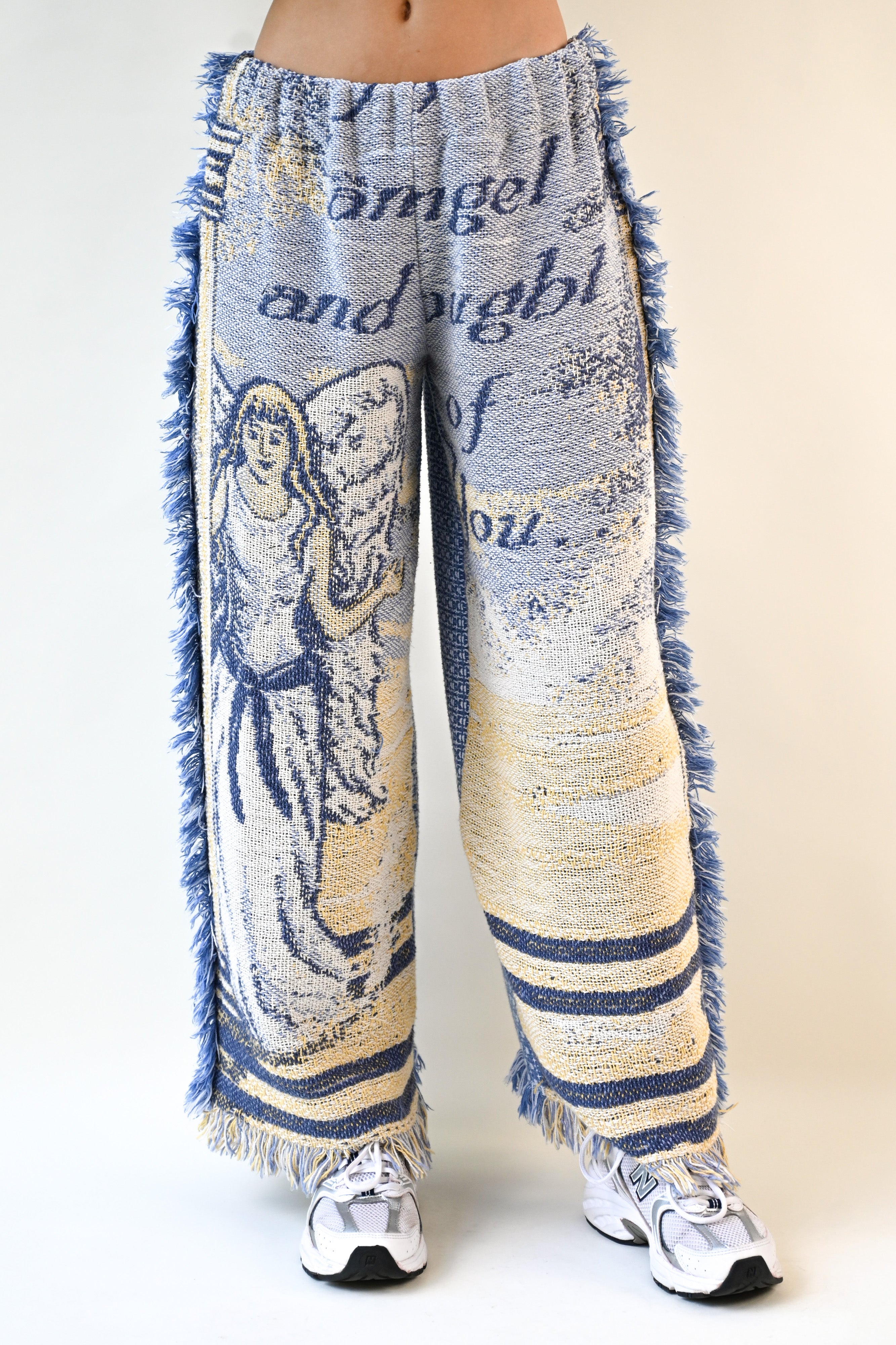 Blanket Upcycled Pants — Angel Girl