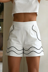 Marchesa Wave Shorts