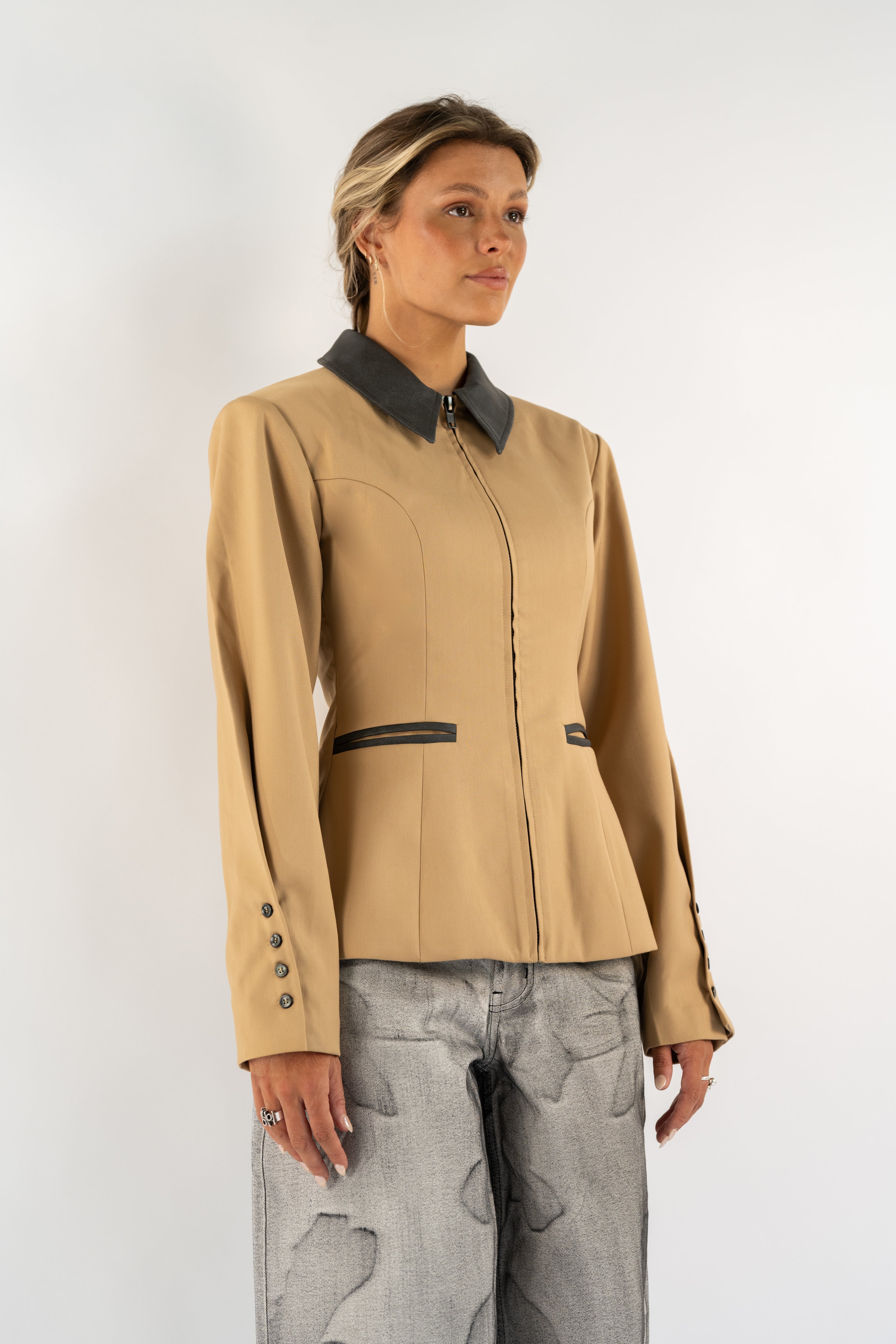 Clarke Jacket — Camel