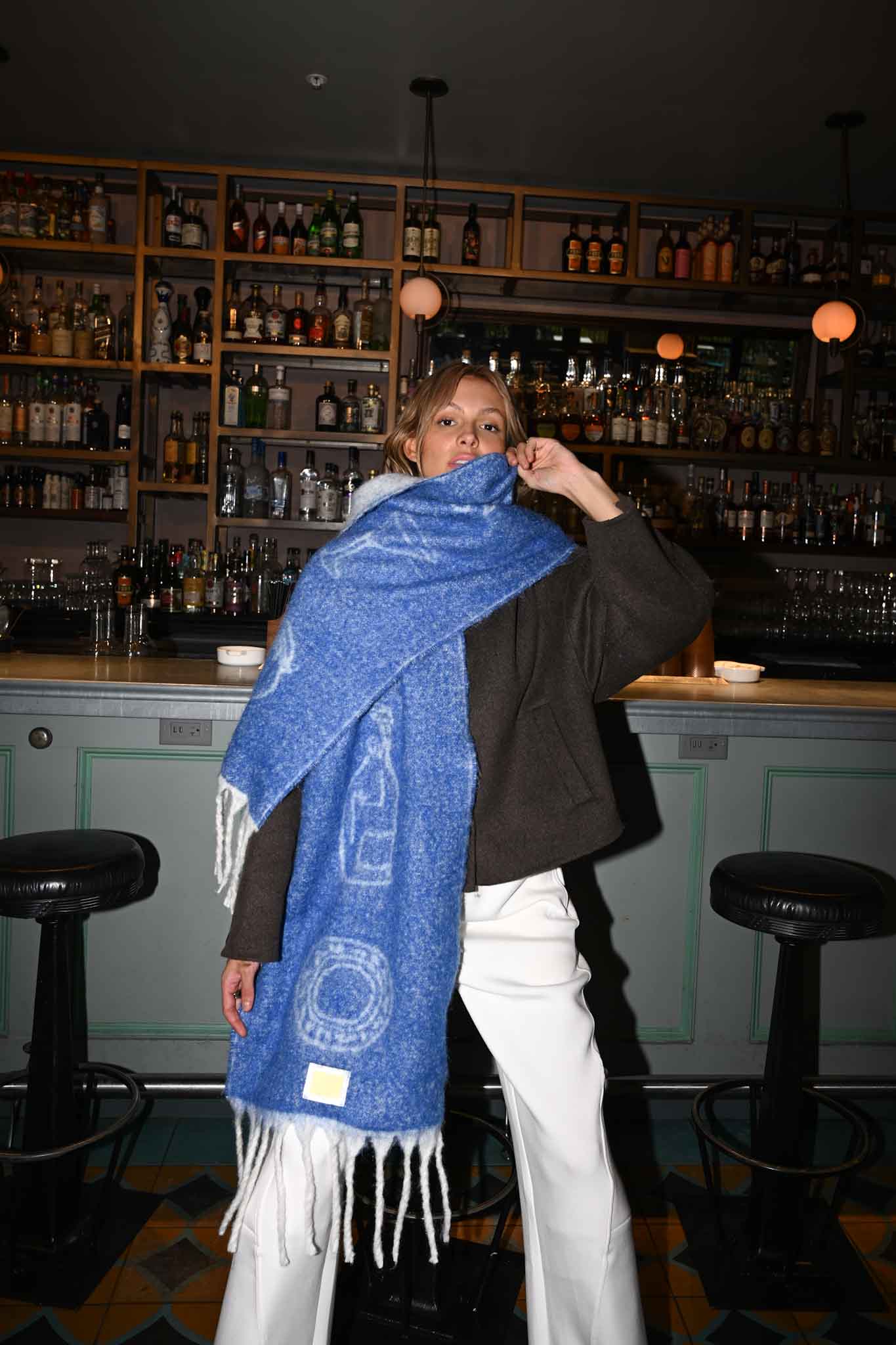 Girl Dinner Oversized Blanket Scarf