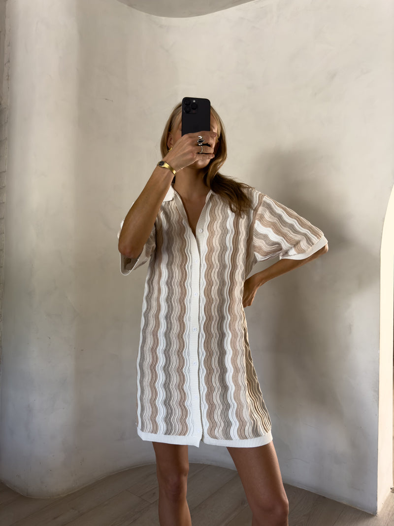 Felix Knit Dress — Neutral