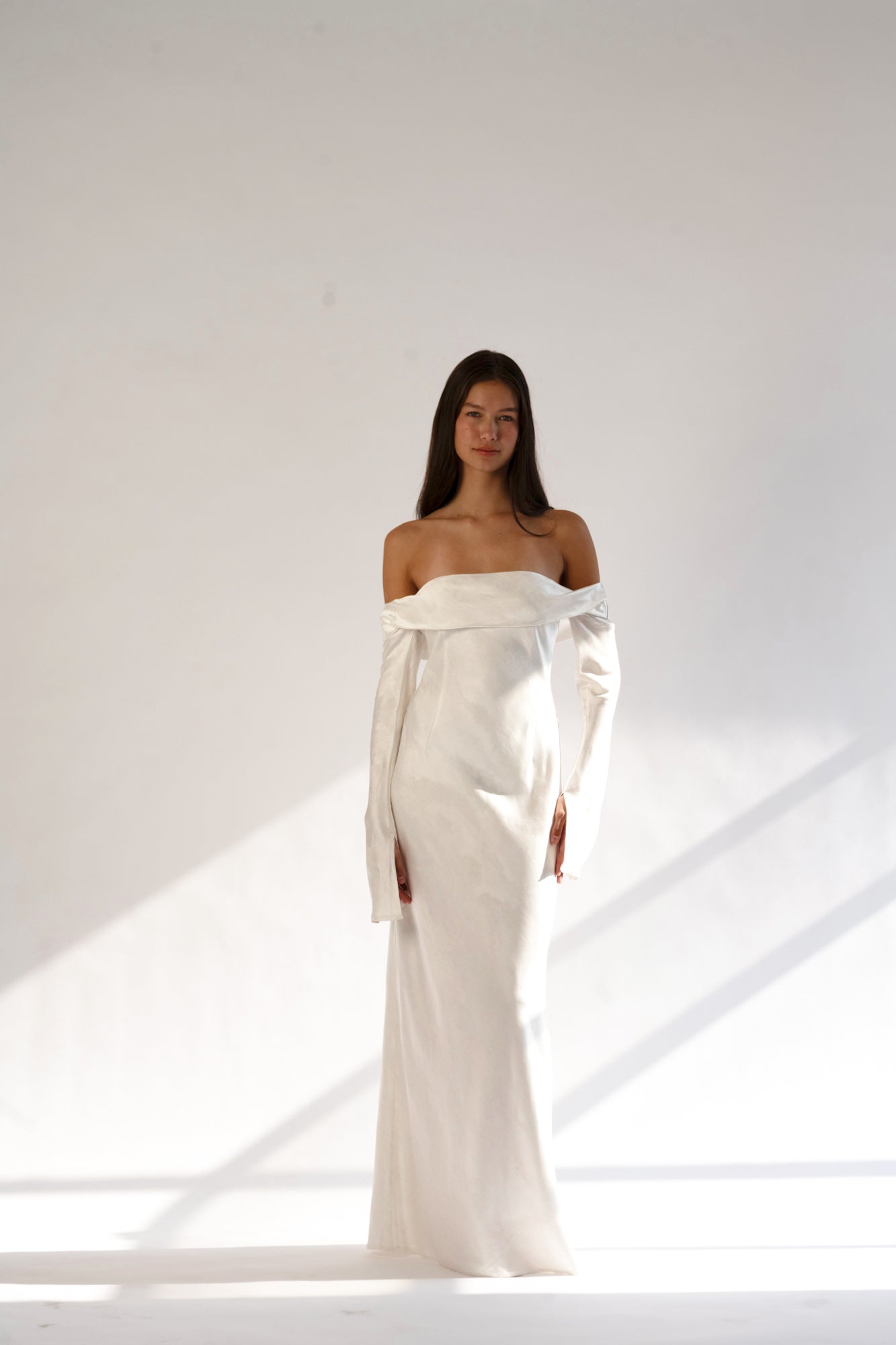 Alma Dress — Ivory