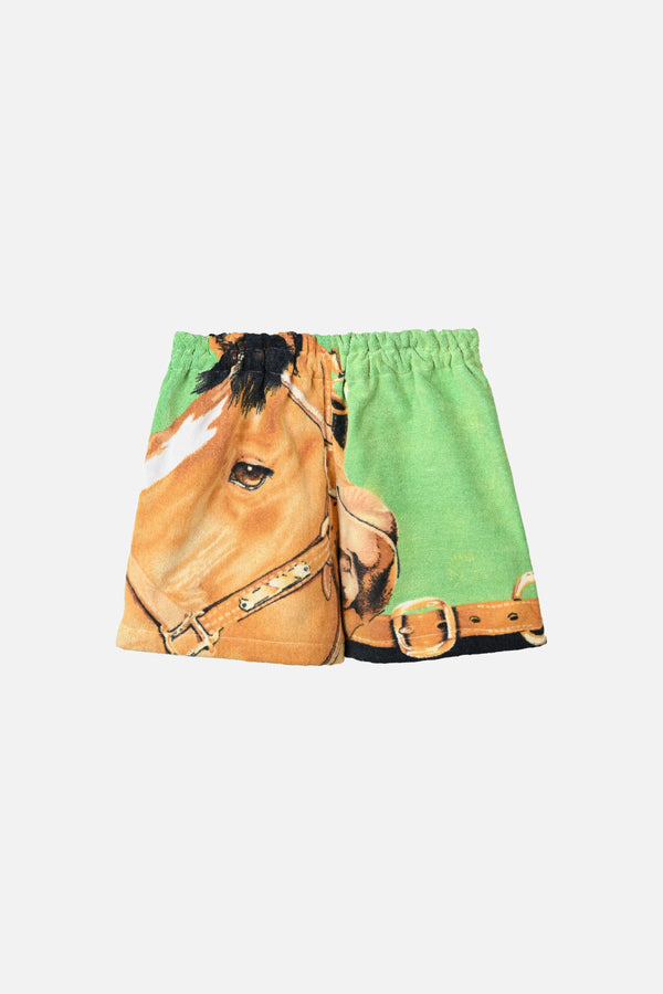 Towel Upcycled Shorts — Derby