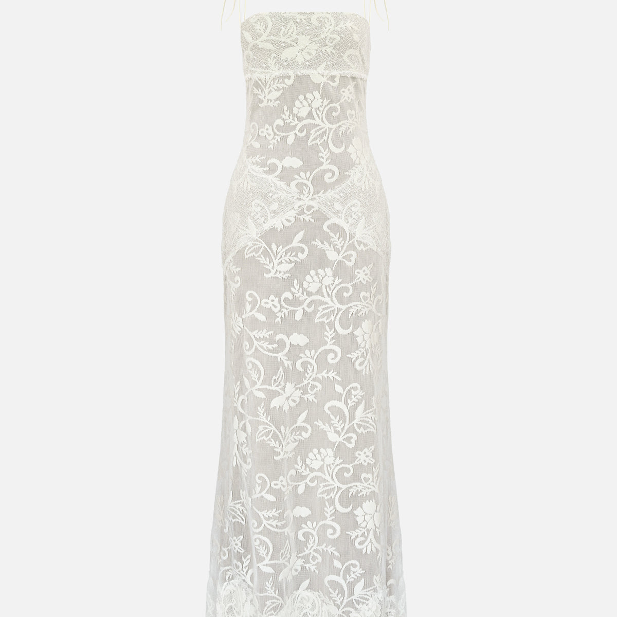 Yellow The Label Talia Lace Dress in White - size M Yellow The Label Talia Lace Dress in White - size M