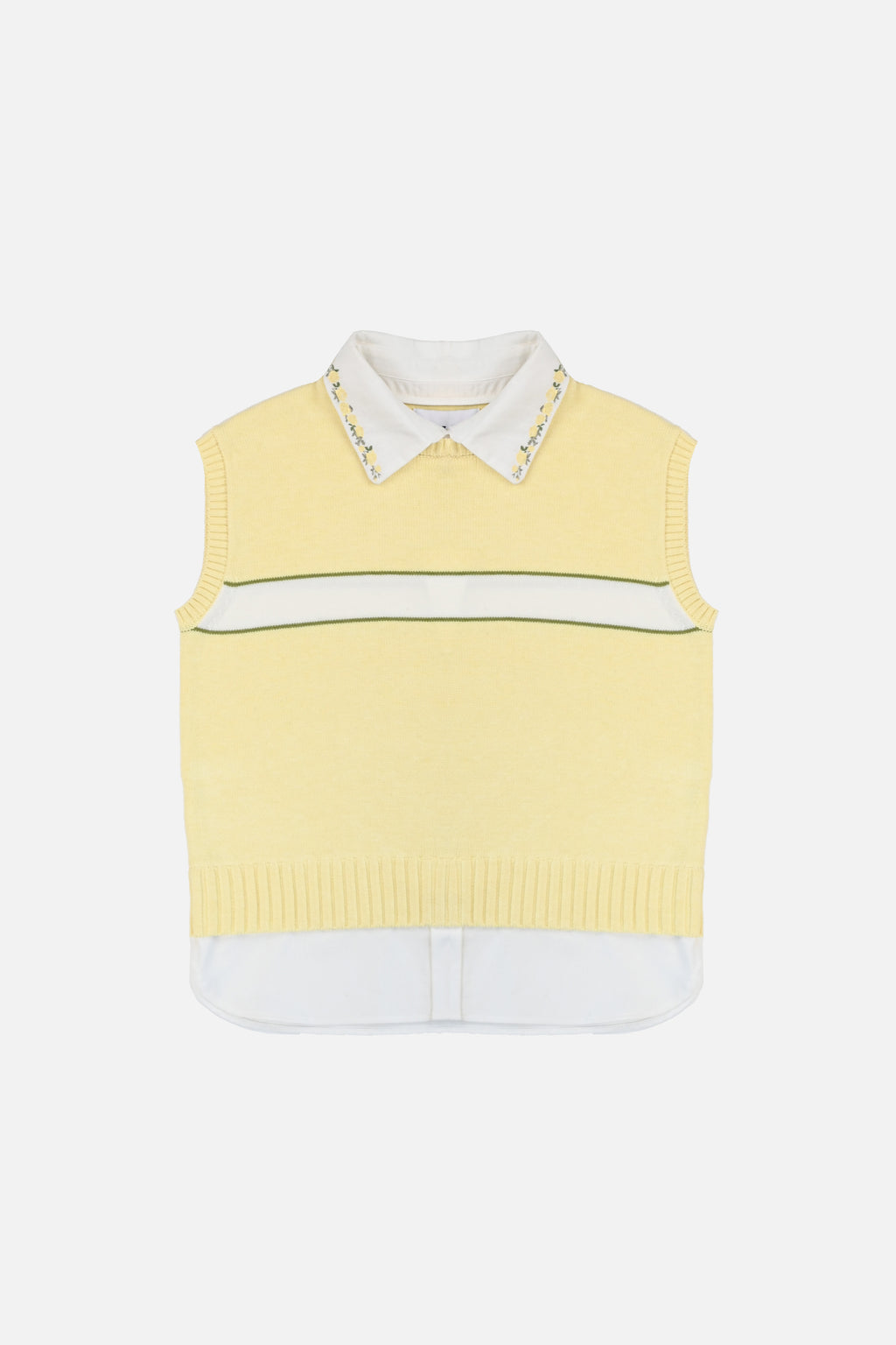Stuart Oxford Vest Yellow