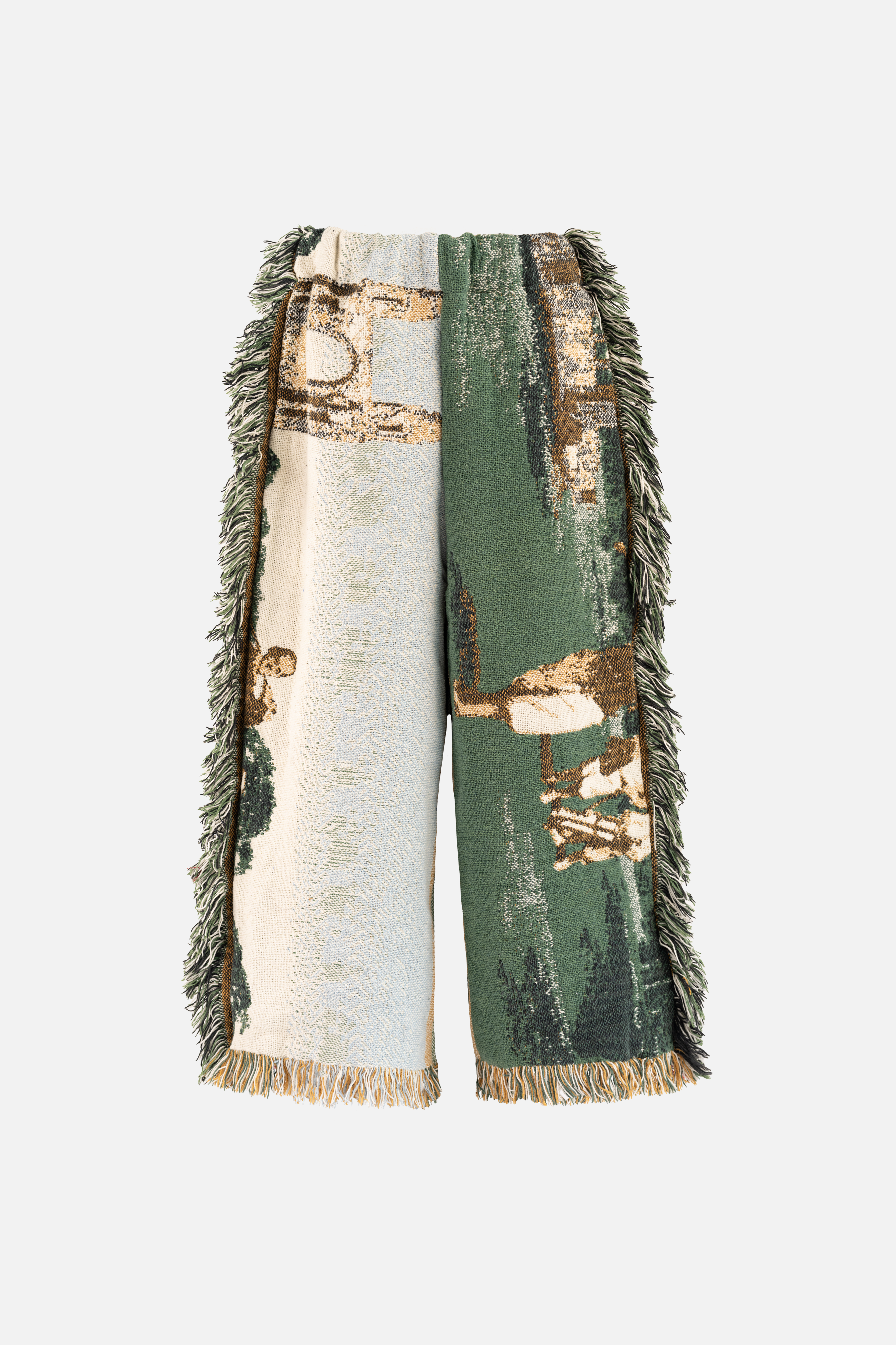 Blanket Upcycled Pants — Argyle Greens