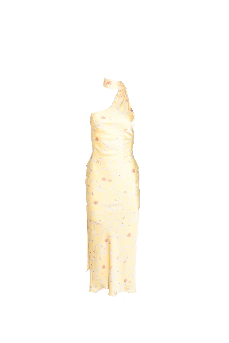 Hendricks-jurk - Geel touw