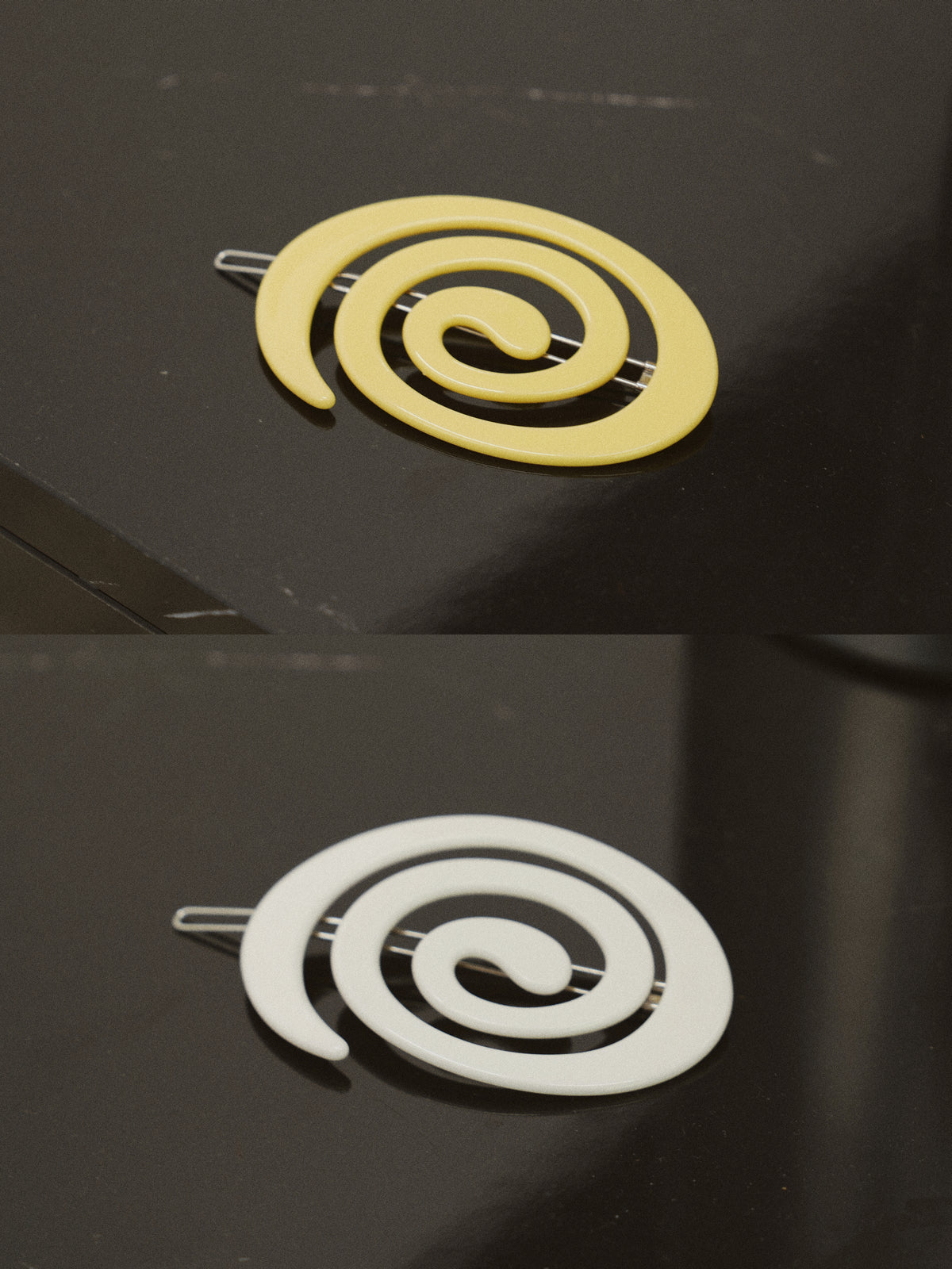 Spiral Hair Pin Set — Lights