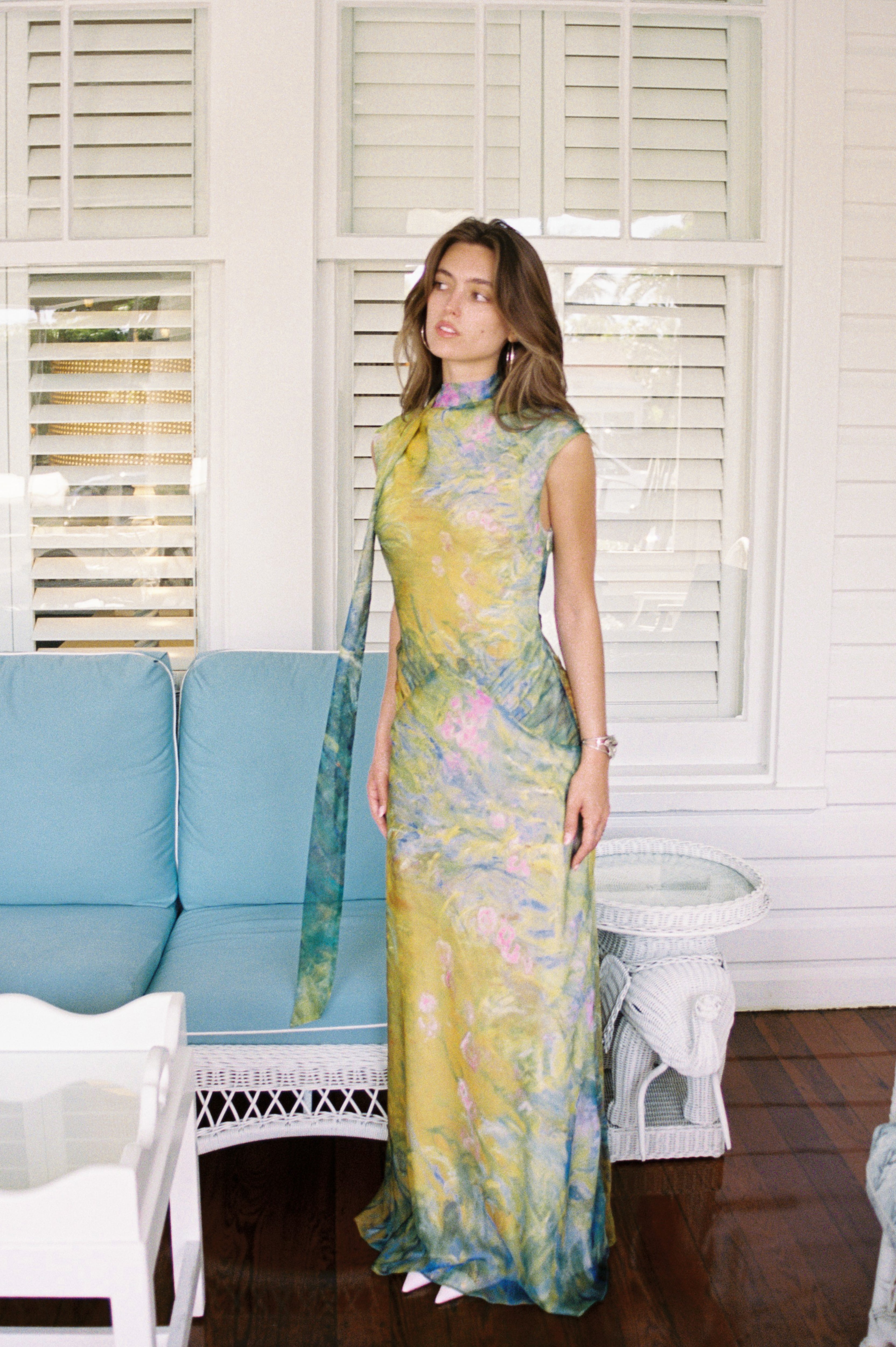 Irises Maxi Dress