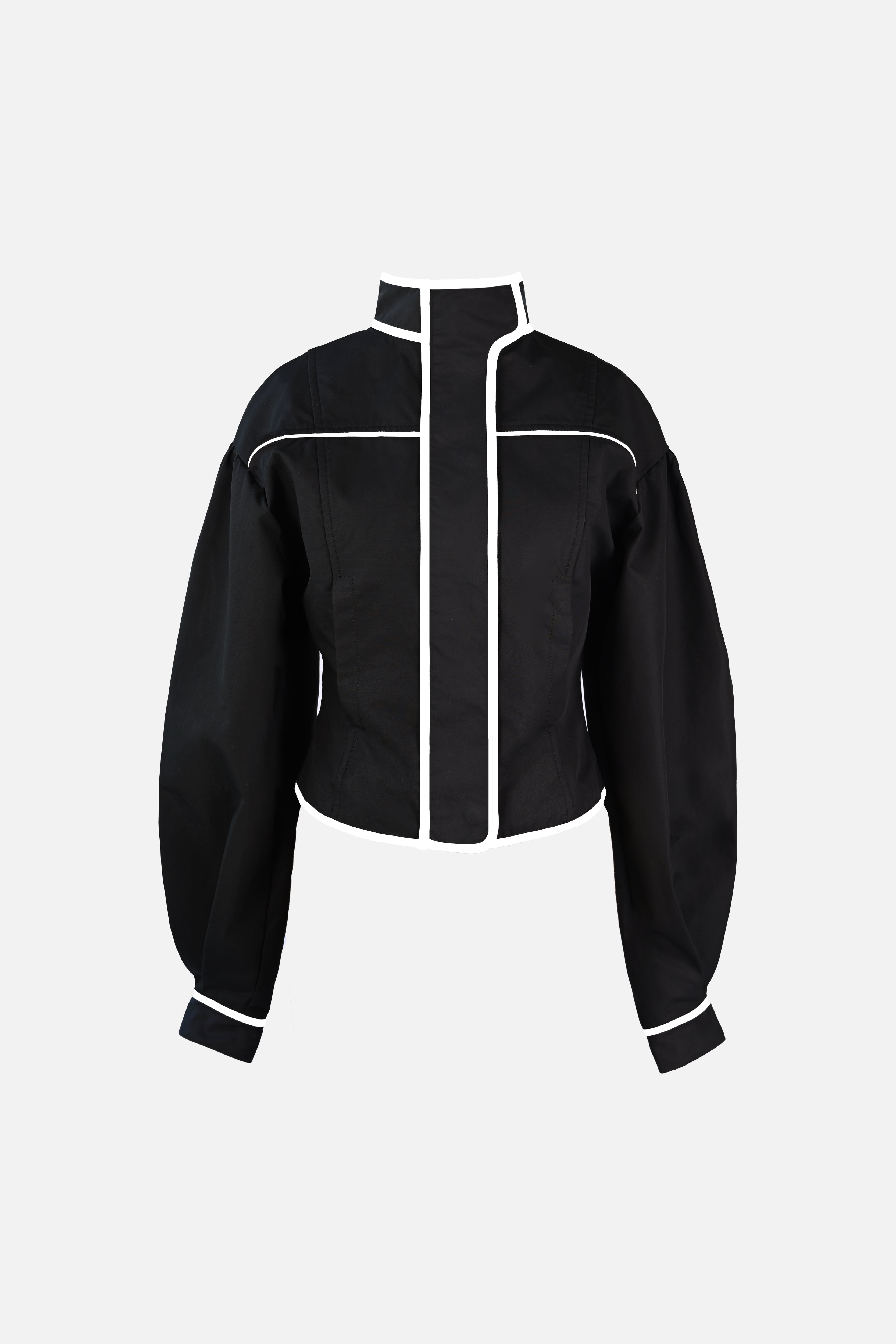 Mindy Cotton Jacket — Black