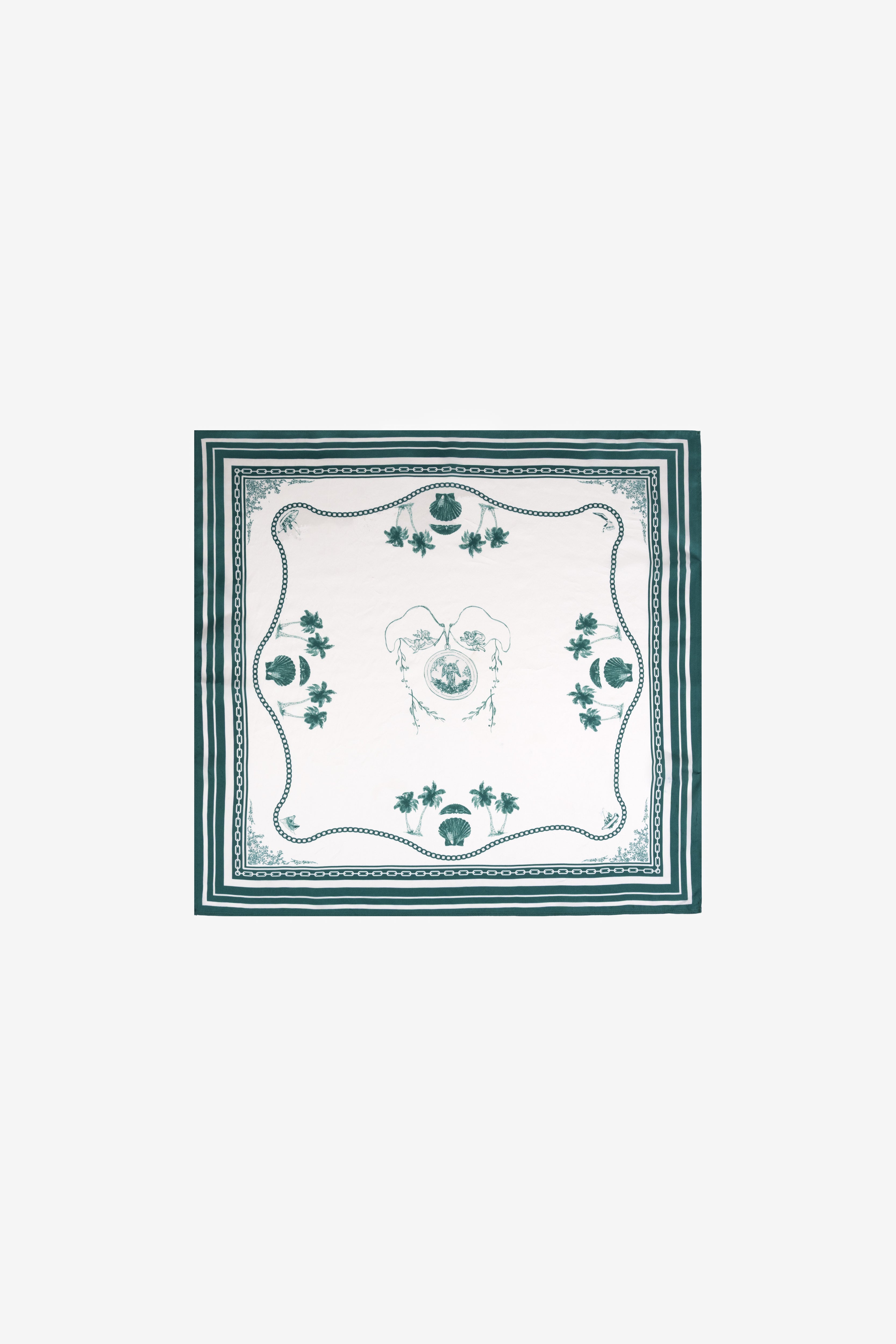 Old Florida Silk Scarf