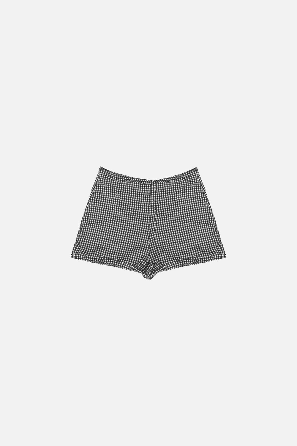 OTTO LINEN SHORTS EGGNOG WHITE