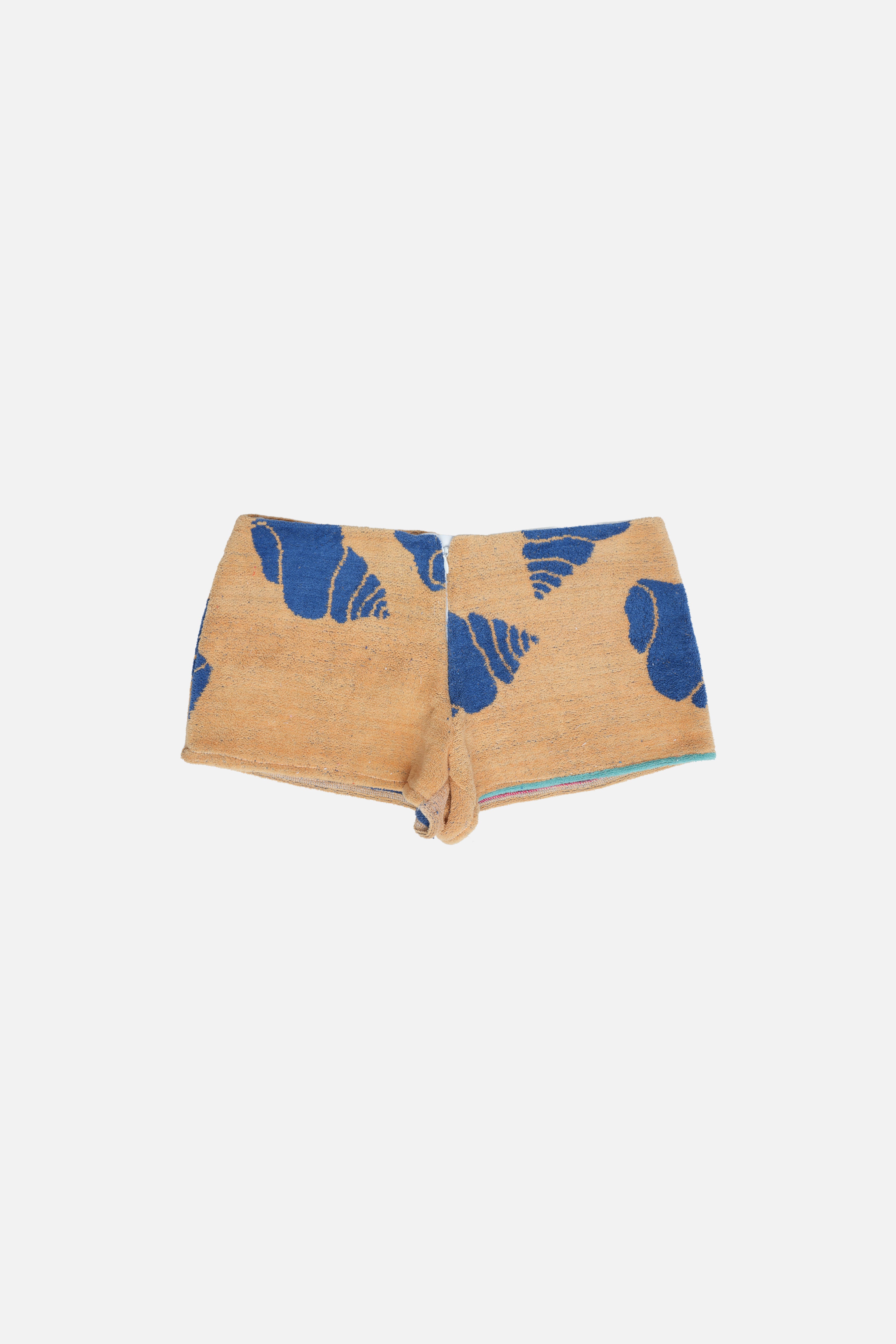 Towel Upcycled Mini Shorts — Shellphone