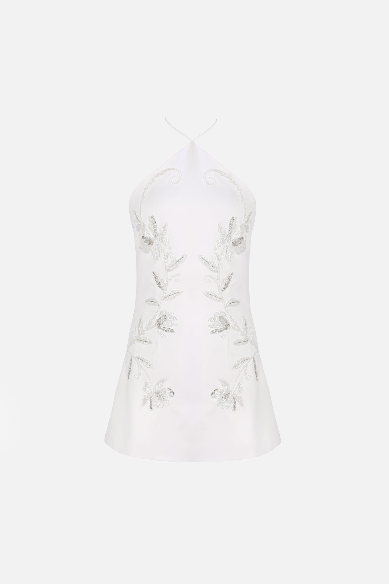 Sonia Beaded Dress — Ivory