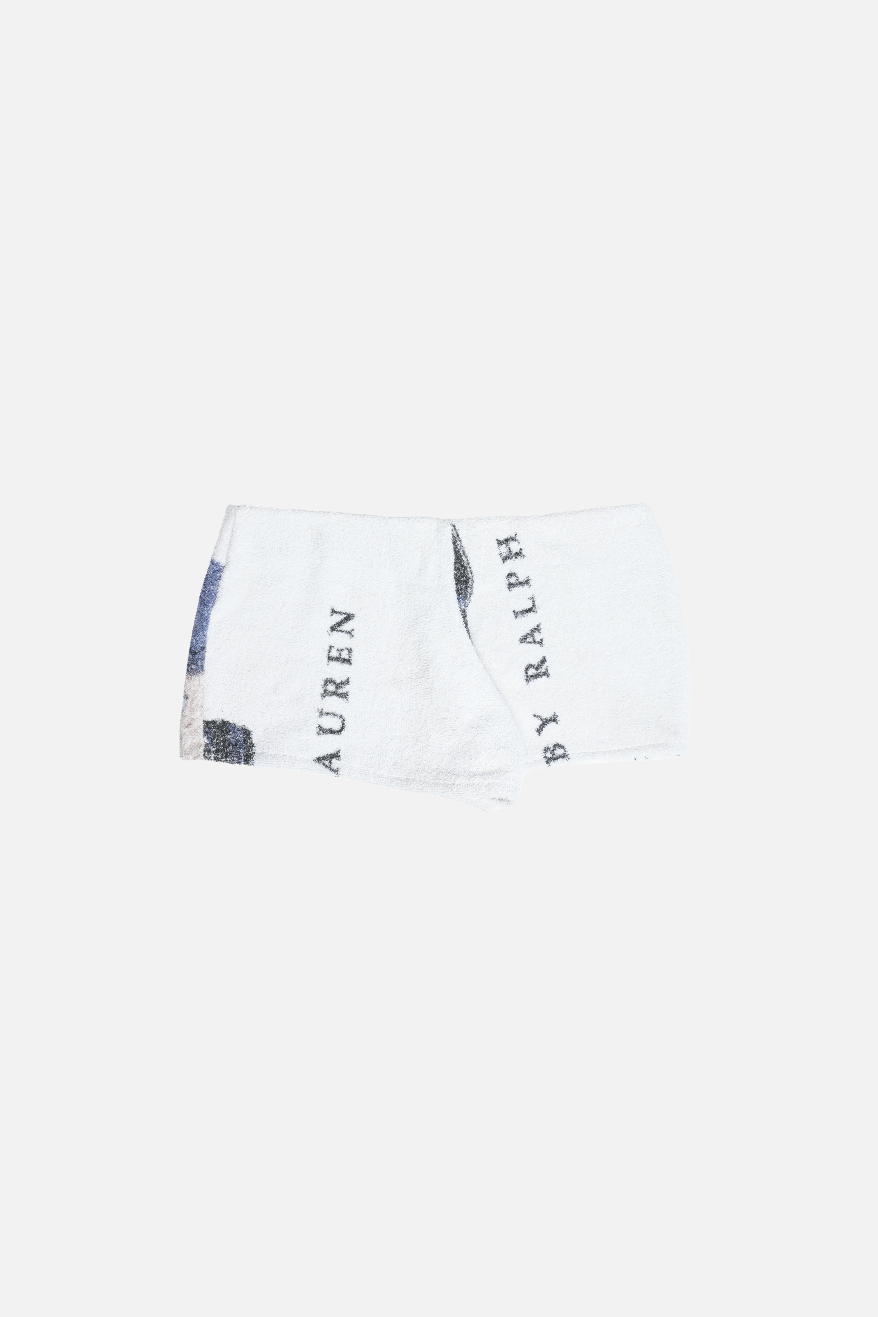 Towel Upcycled Mini Shorts — Polo Bear Polo