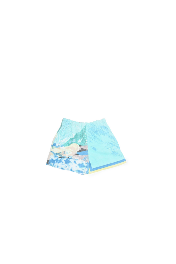 Towel Upcycled Shorts — Surfer