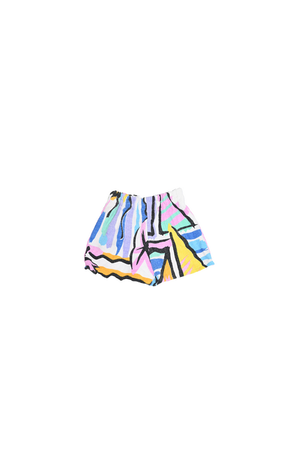 Towel Upcycled Shorts — Bahamas