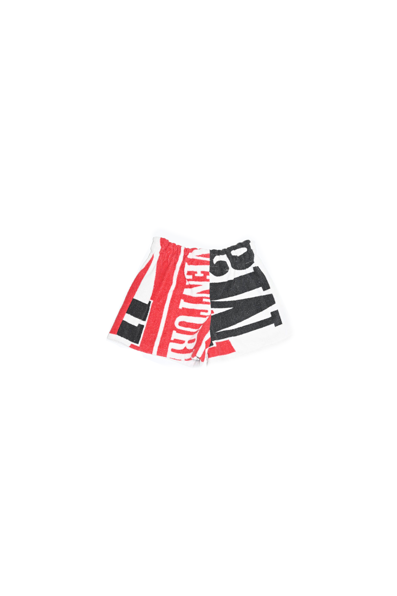 Towel Upcycled Shorts — Marlboro