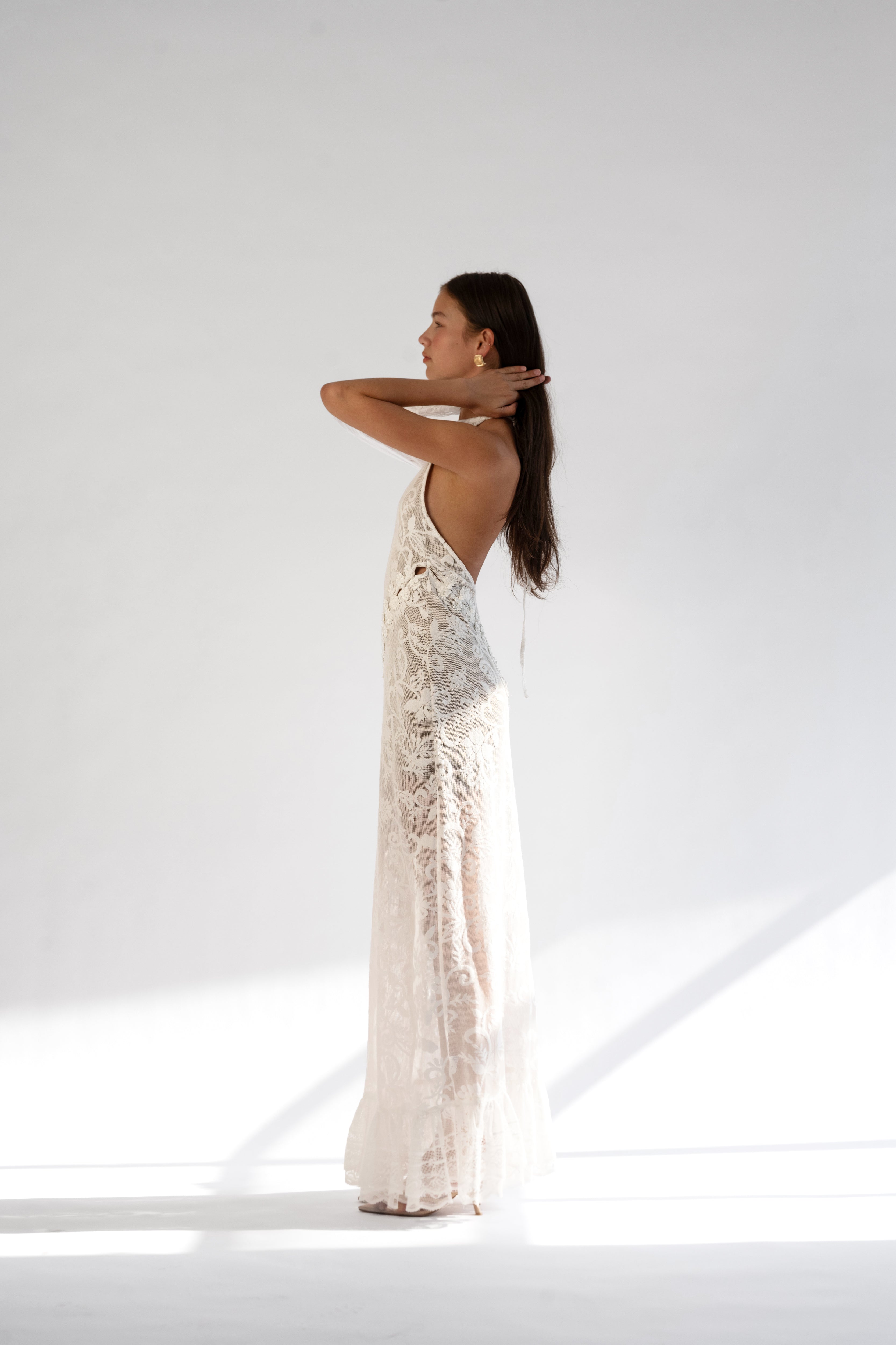 Parterre Asymmetrical Dress