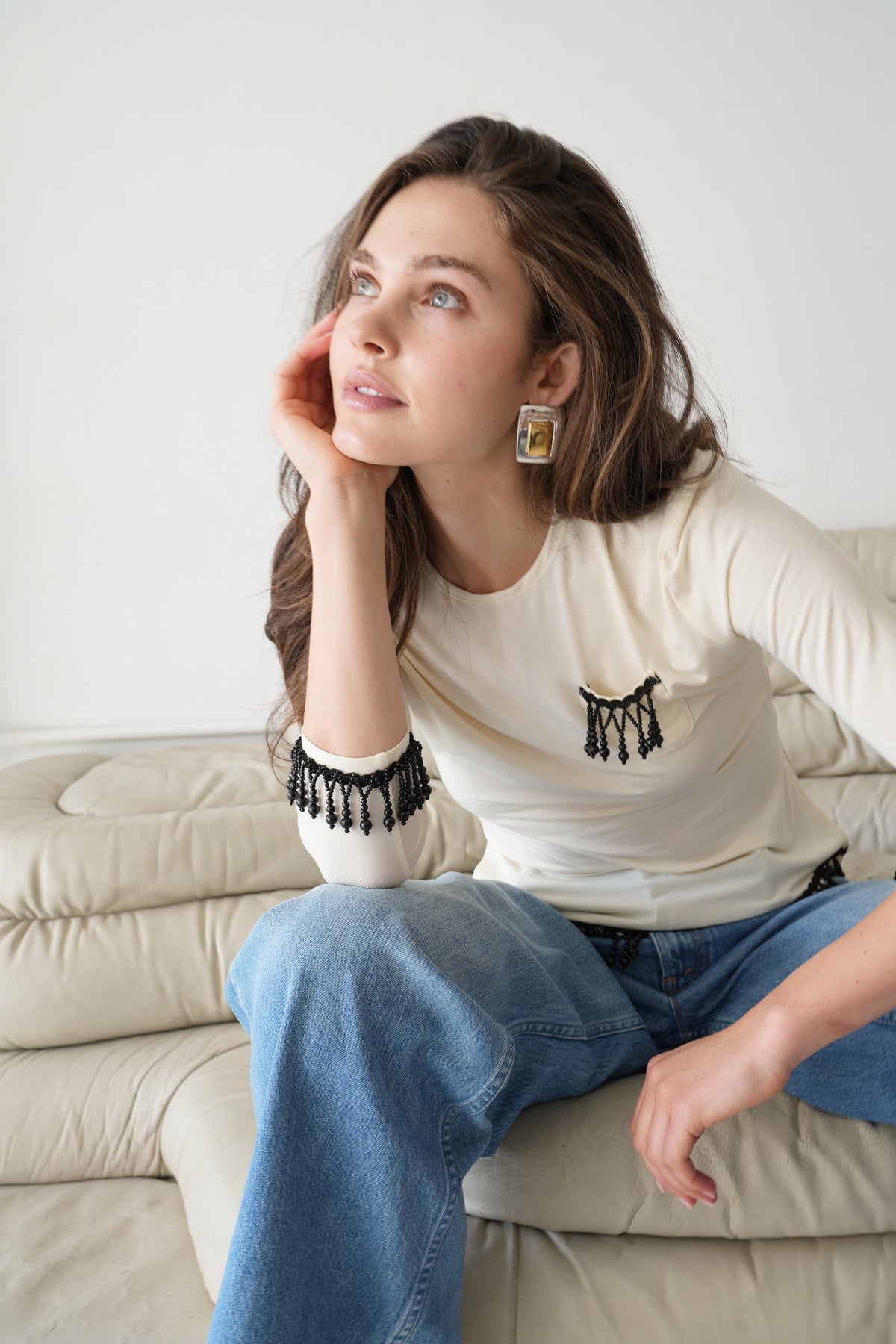 Mila Fringe Shirt